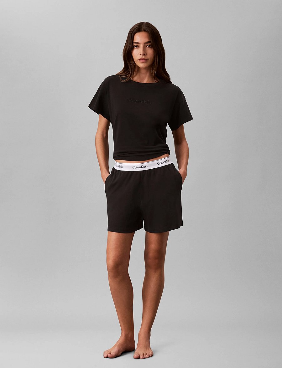 Calvin Klein - RELAXED TEE - t-särgid - black - 0