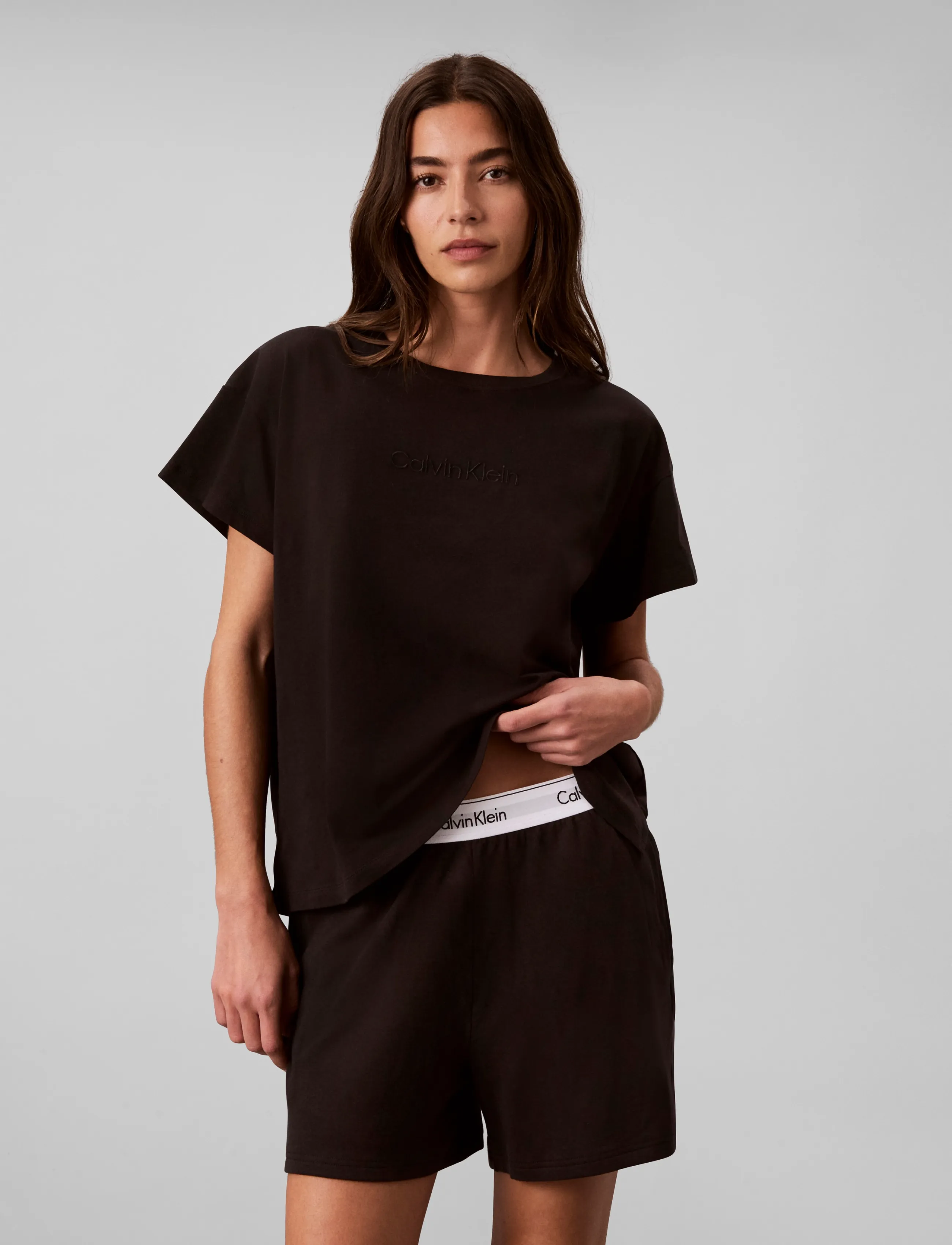 Calvin Klein - RELAXED TEE - t-shirts - black - 3