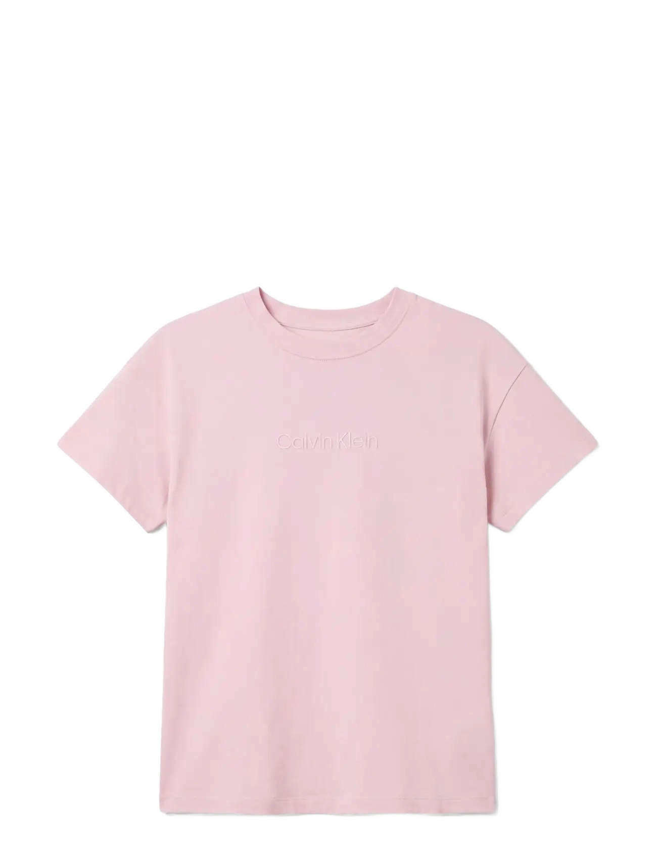 Calvin Klein RELAXED TEE - Tøj - HAWAII ORCHID / pink/rose
