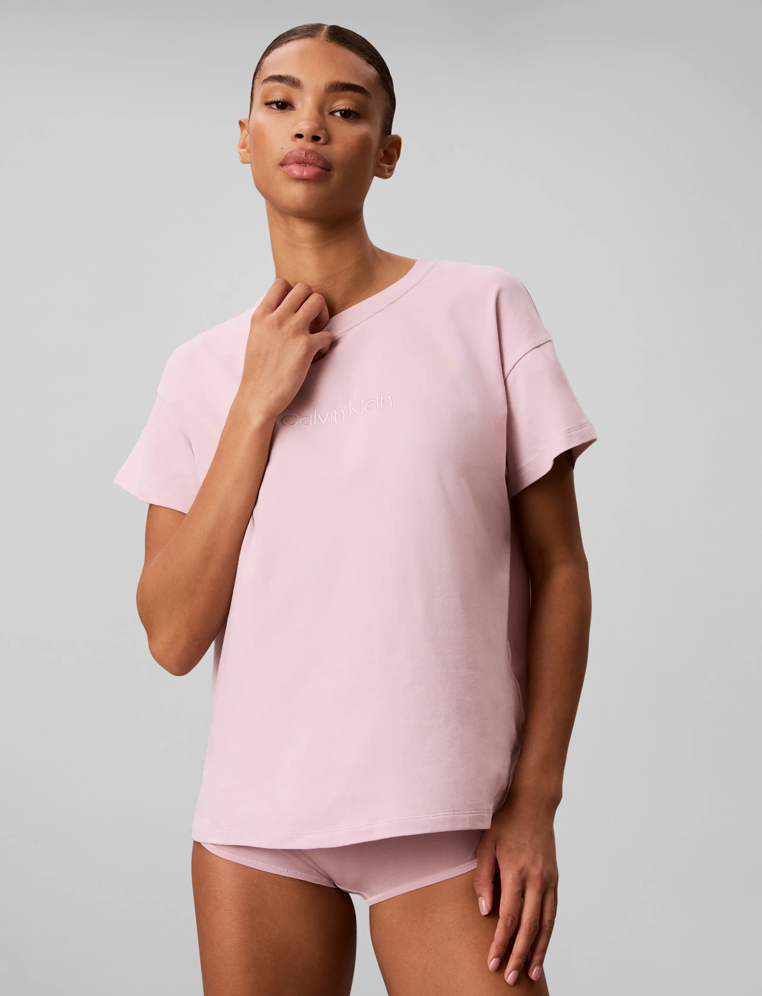 Calvin Klein - RELAXED TEE - hawaii orchid - 3