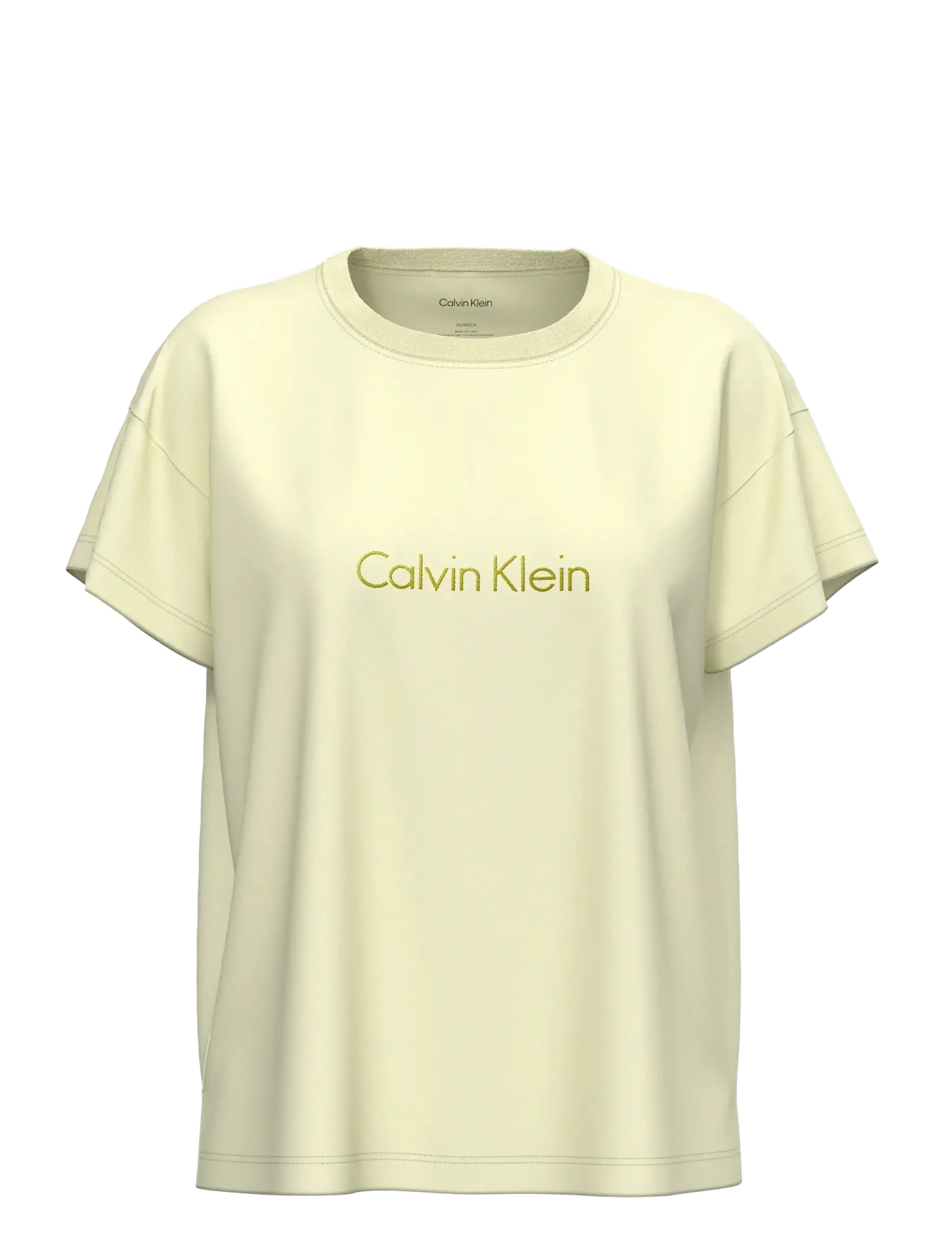 Calvin Klein RELAXED TEE - Lingerie - PEAR SORBET / yellow
