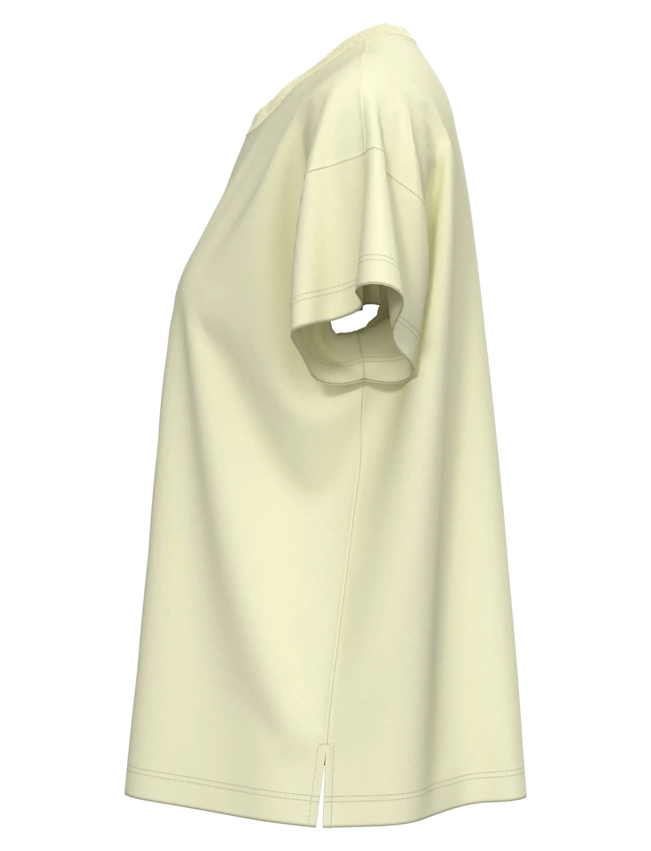 Calvin Klein - RELAXED TEE - marškinėliai - pear sorbet - 2