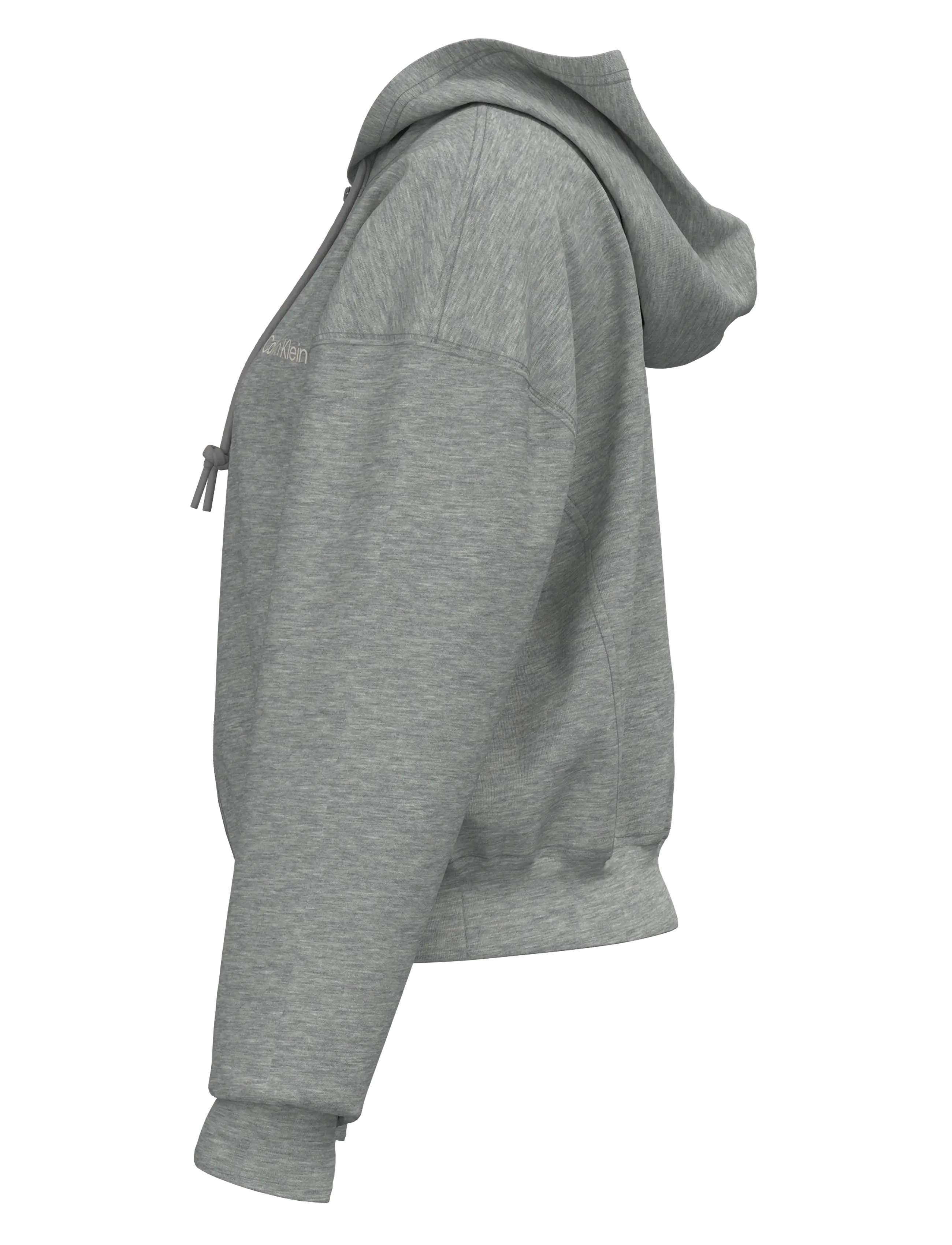Calvin Klein - FULL ZIP SWEAT HOODIE - hættetrøjer - grey heather - 4