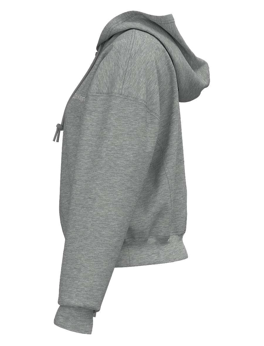 Calvin Klein - FULL ZIP SWEAT HOODIE - kapuzenpullover - grey heather - 4