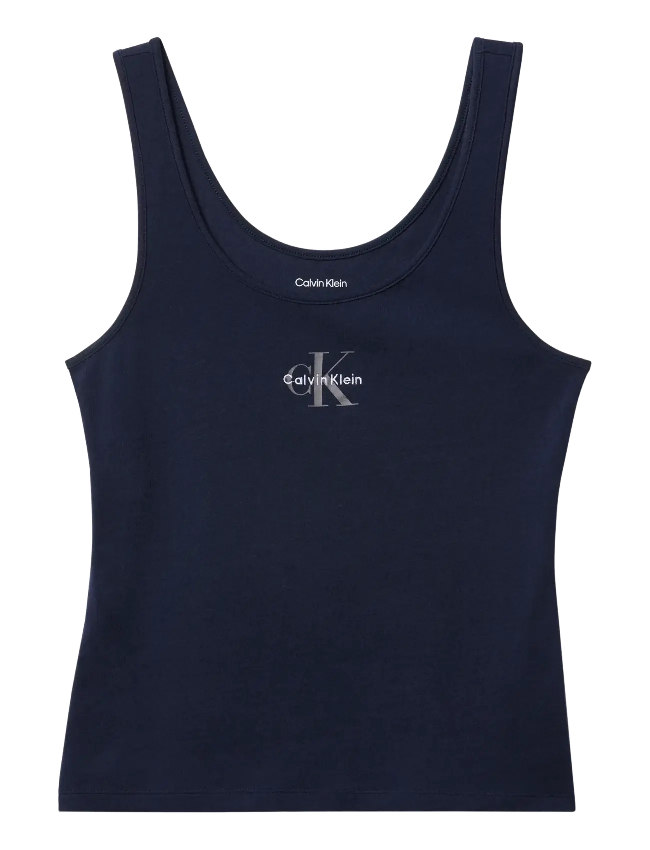 Calvin Klein CK GRAPHIC TANK - Calvin Klein - SHORELINE / navy