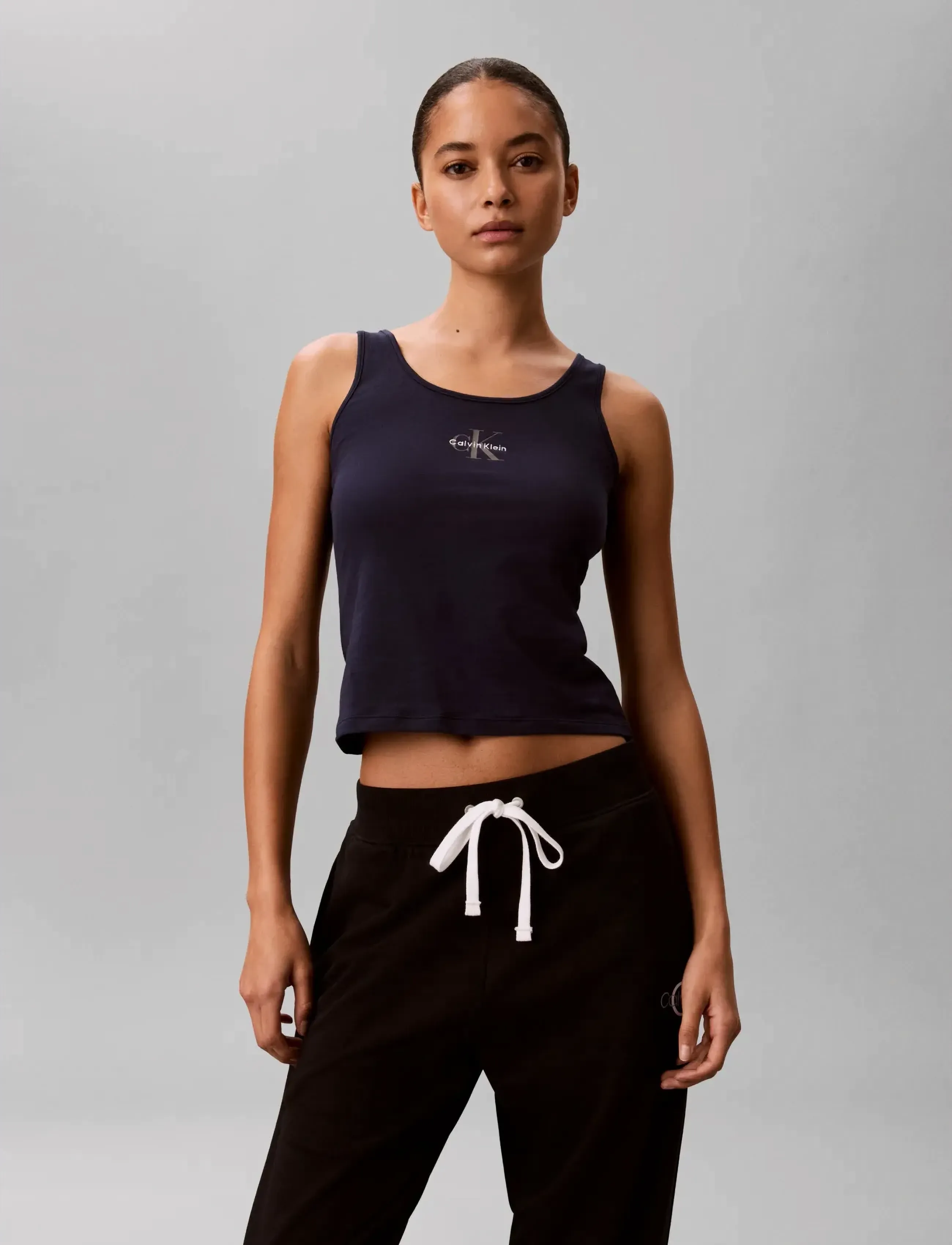 Calvin Klein - CK GRAPHIC TANK - Ärmellose tops - shoreline - 3