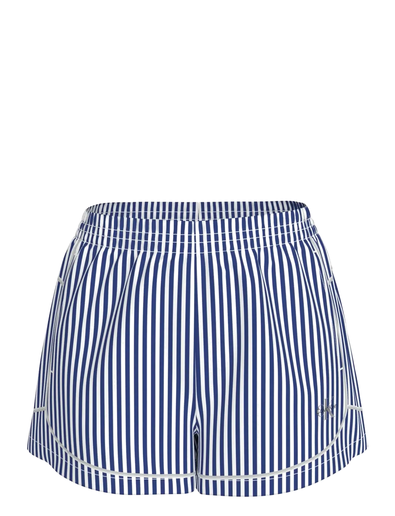 CALVIN KLEIN Ck Graphic Poplin Track Kurz Blau - S - Damen