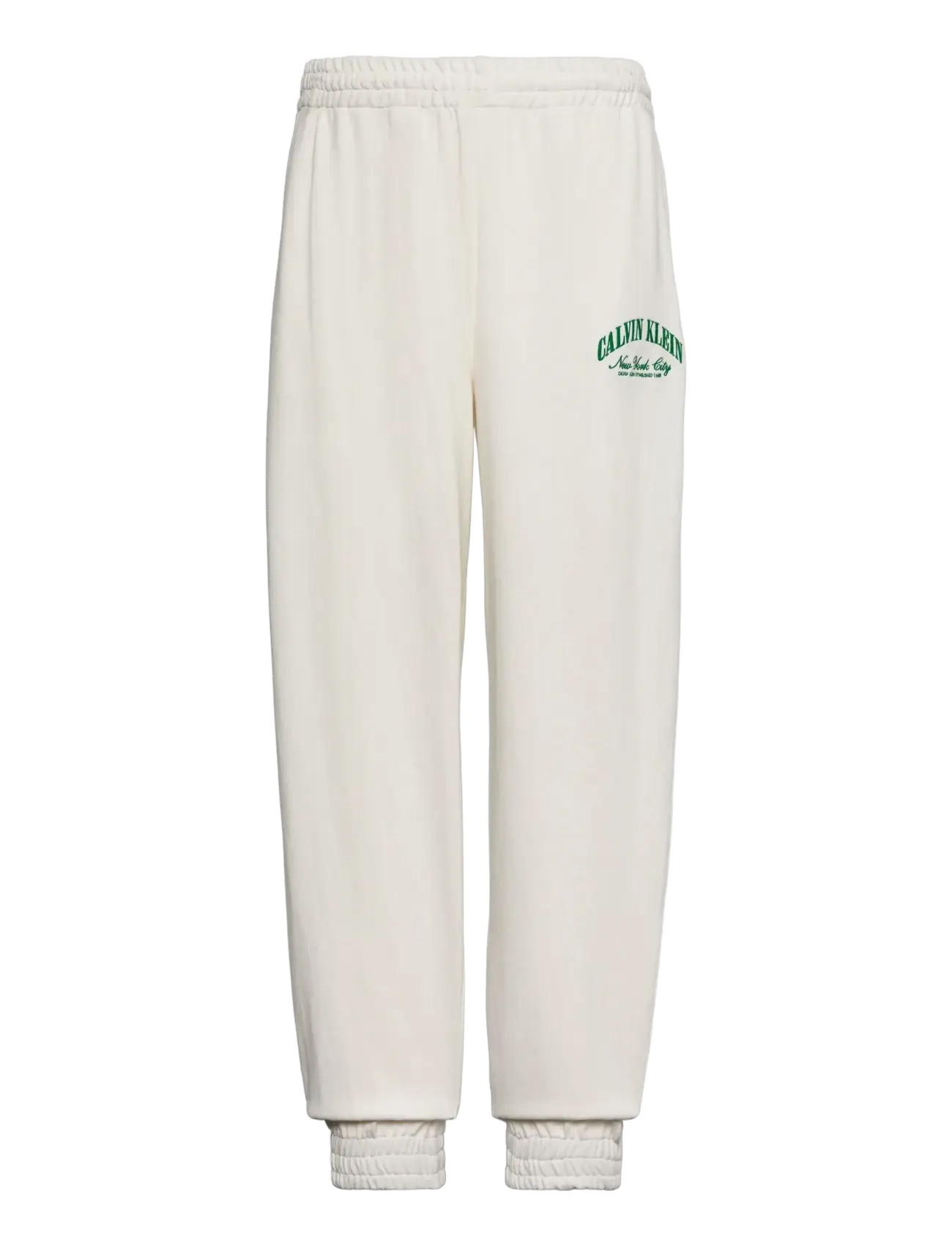 Calvin Klein GX JERSEY JOGGER - Joggers - TOFU / cream