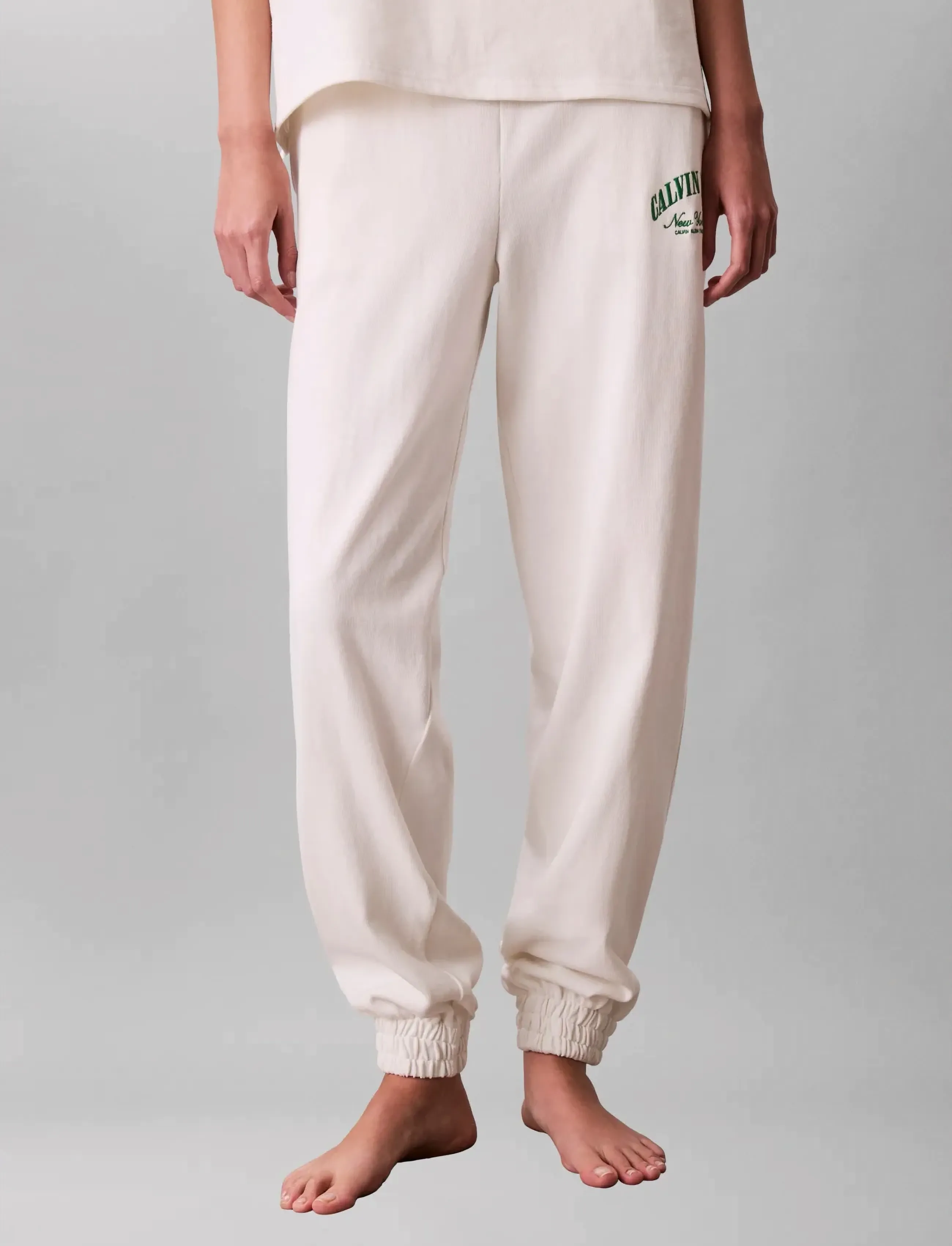 Calvin Klein - GX JERSEY JOGGER - pantalons jogger - tofu - 3
