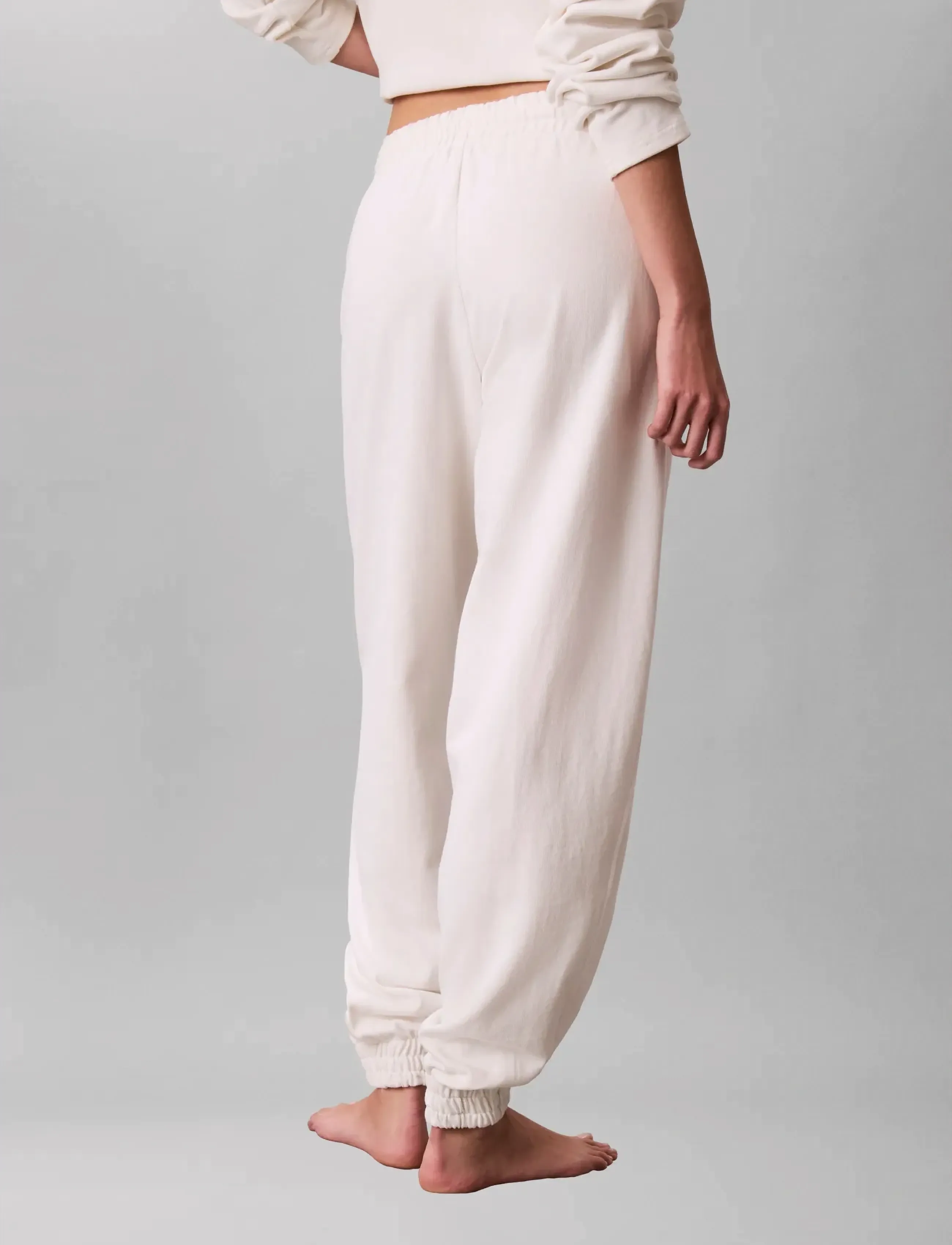 Calvin Klein - GX JERSEY JOGGER - pantalons jogger - tofu - 4