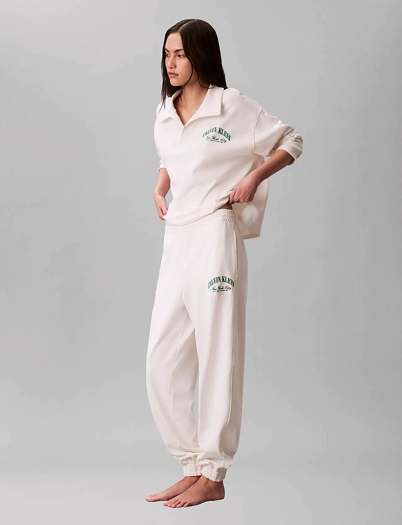 Calvin Klein - GX JERSEY JOGGER - joggers - tofu - 5