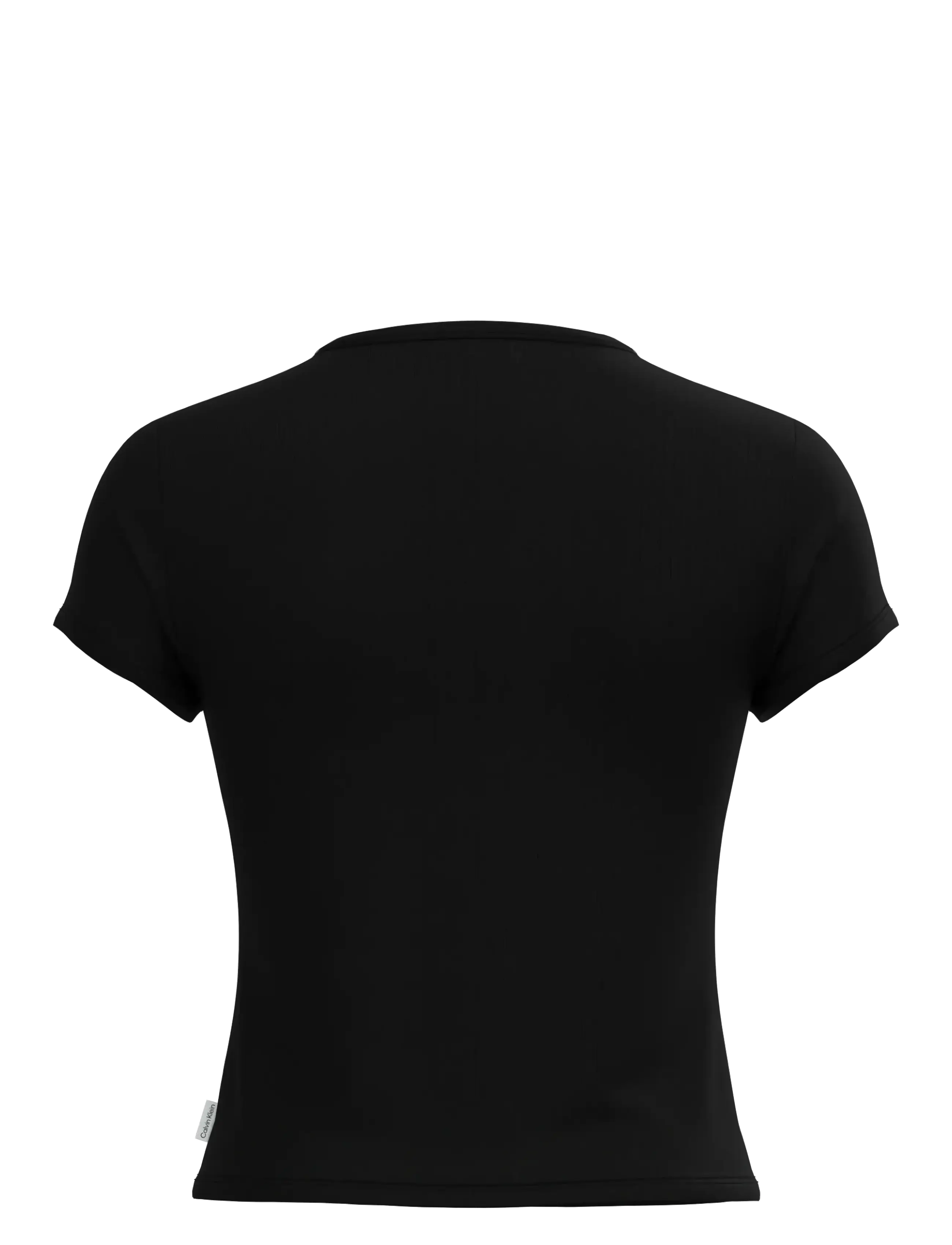 Calvin Klein - DROP NEEDLE BABY TEE - t-shirts - black - 1