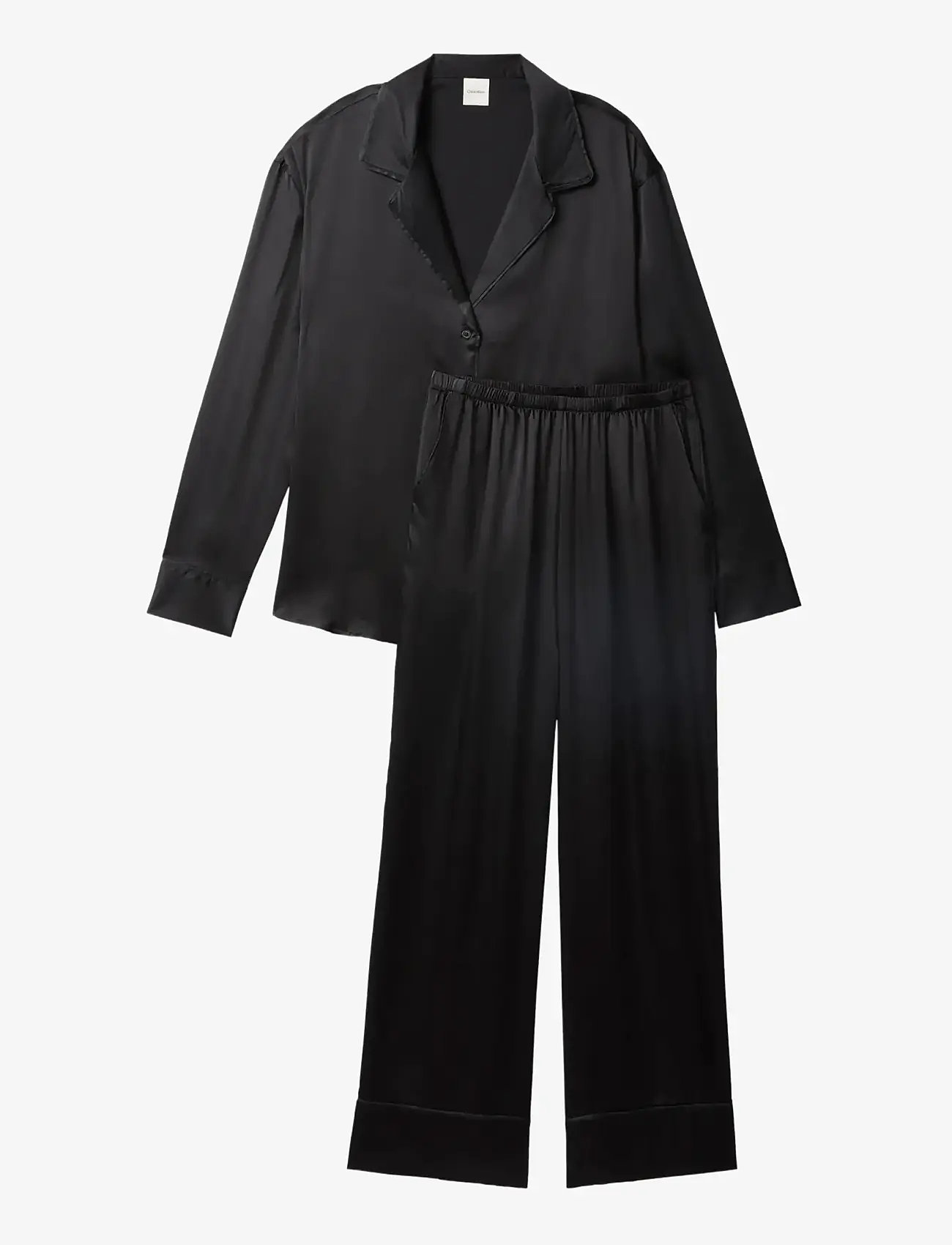 Calvin Klein - SATIN SET - pyjamas - black - 1