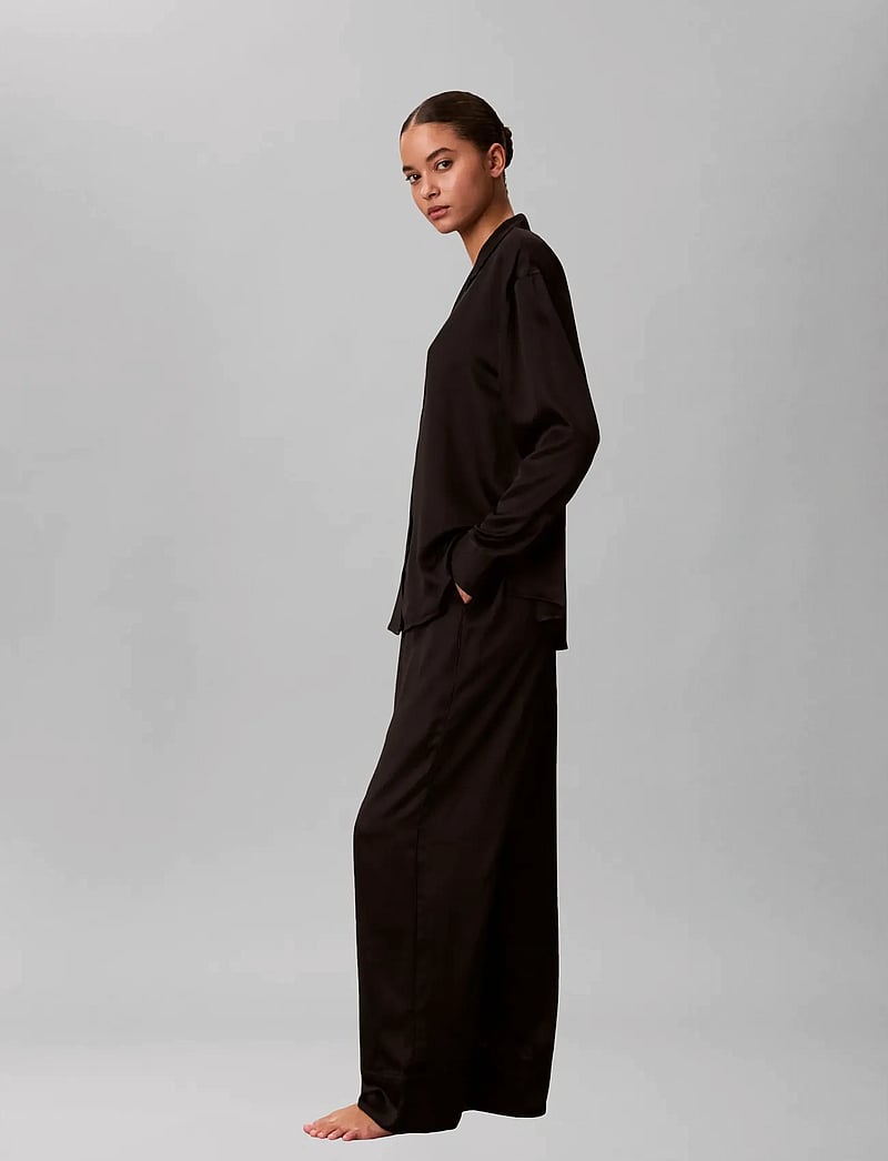 Calvin Klein - SATIN SET - pyjamas - black - 5