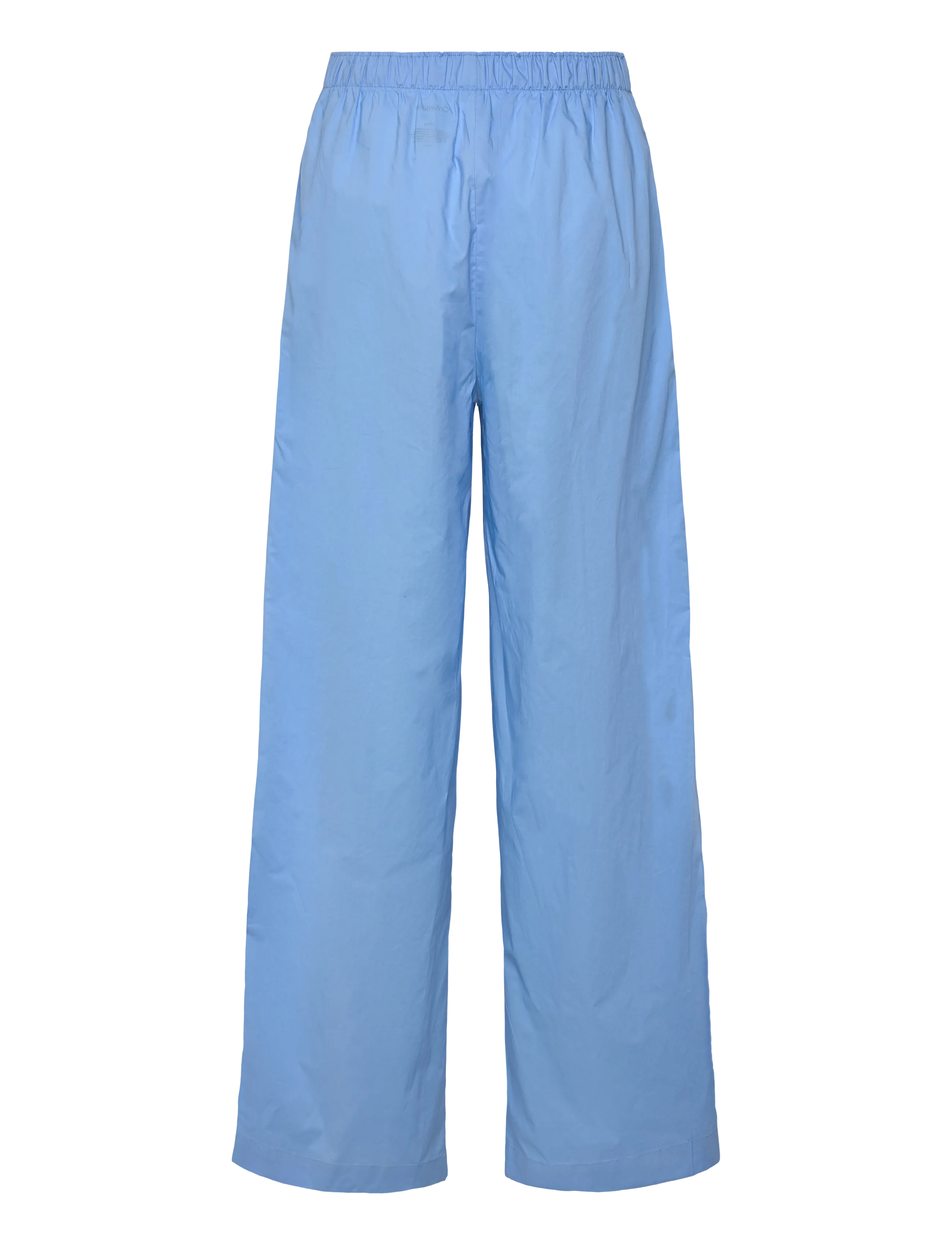 Calvin Klein - LS PANT SET - náttföt - classic white top w  blue descent p - 3
