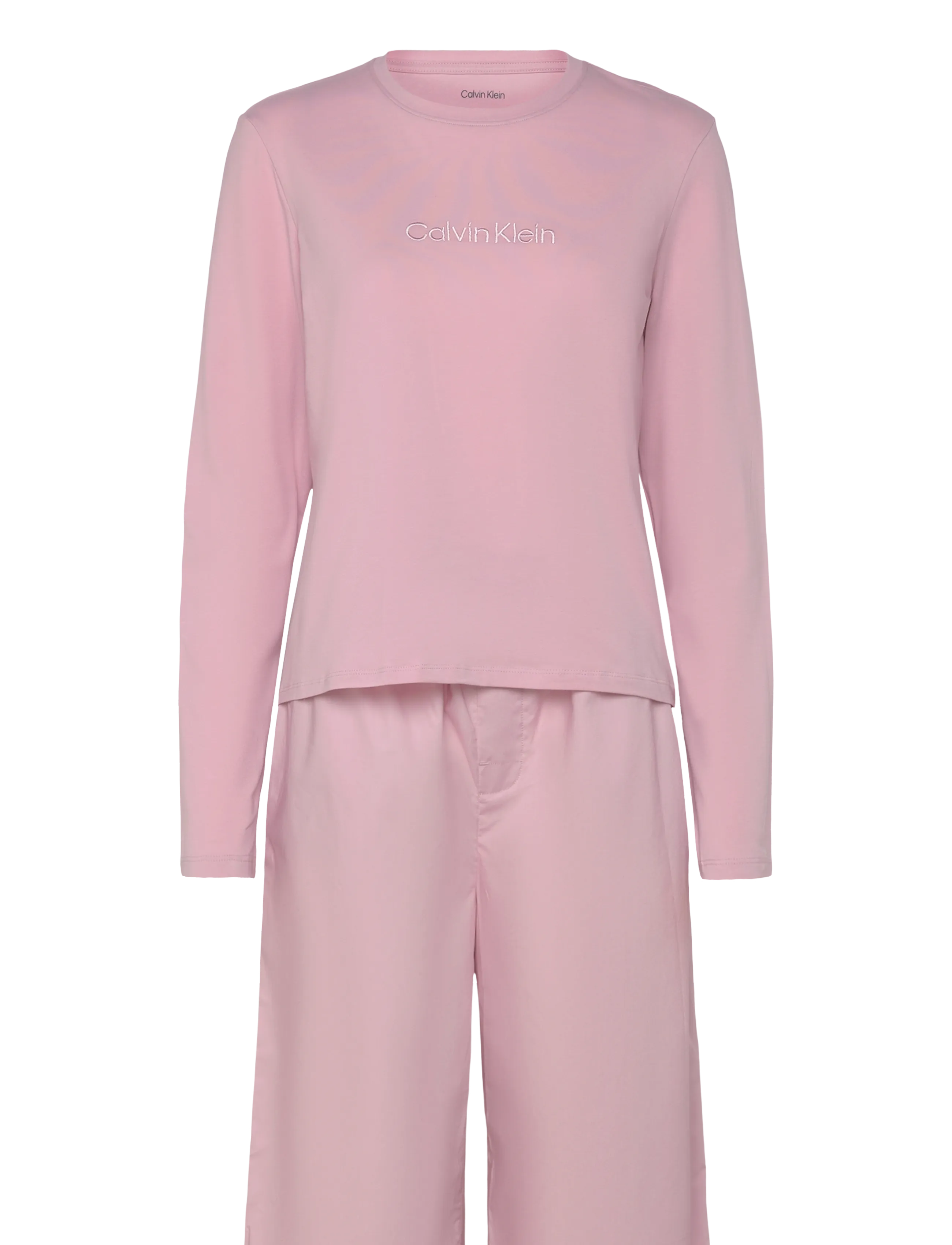 Calvin Klein LS PANT SET - Julegaver til kvinder - HAWAII ORCHID / pink/rose