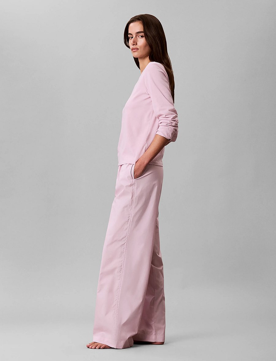 Calvin Klein - LS PANT SET - pyjamas - hawaii orchid - 5