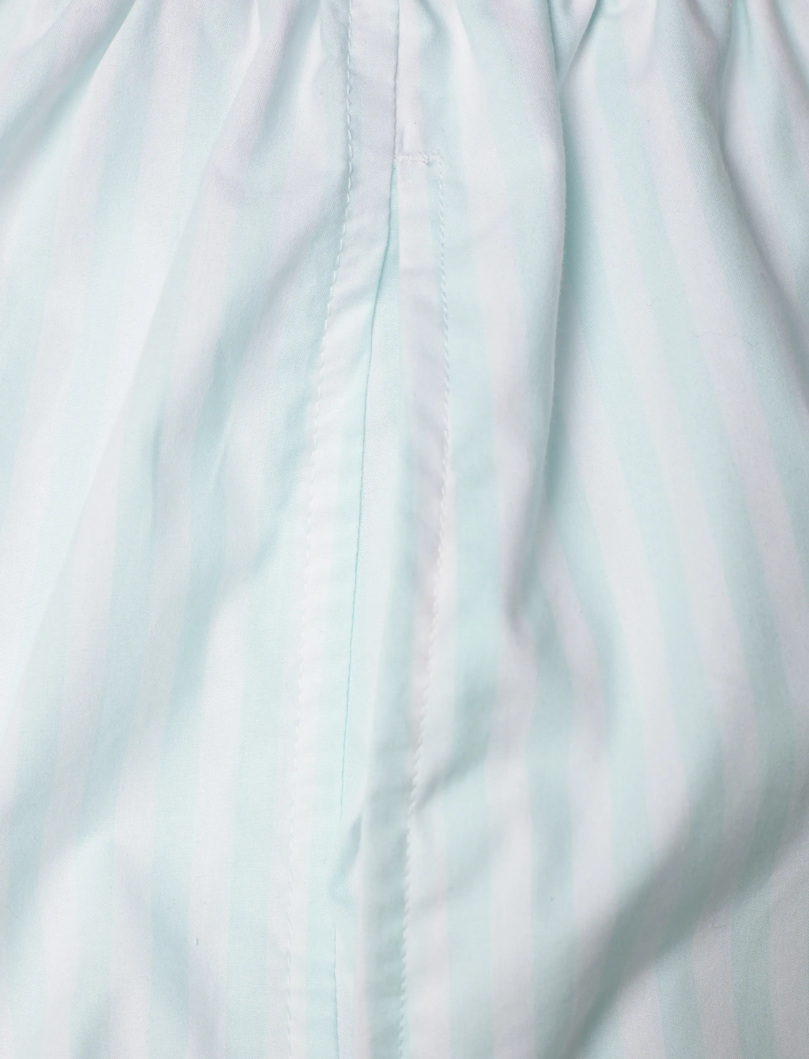 Calvin Klein - S/S SHIRT SHORT SET - pyjamas - penny stripe feel the mint - 5