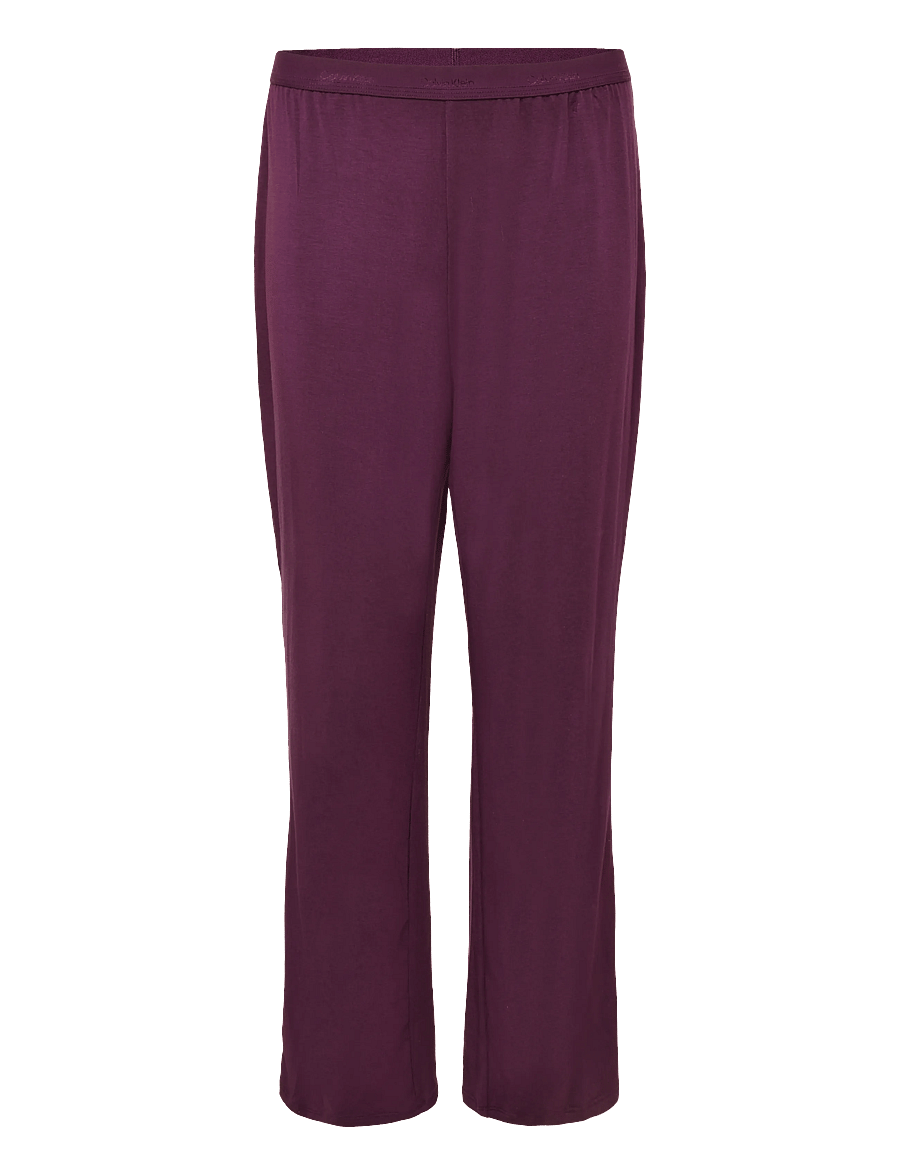 Calvin Klein - LS SHIRT SET - pyjamas - dark purple - 3