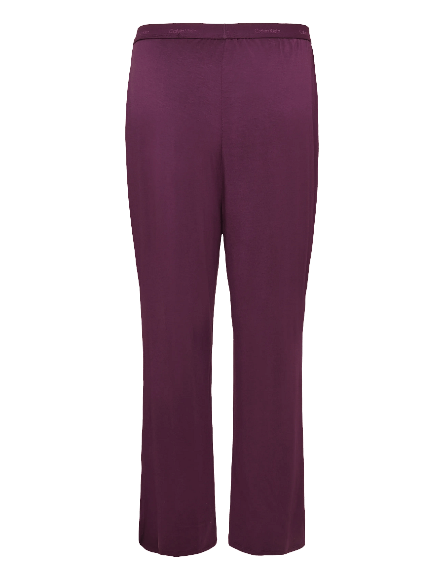 Calvin Klein - LS SHIRT SET - pyjamas - dark purple - 4