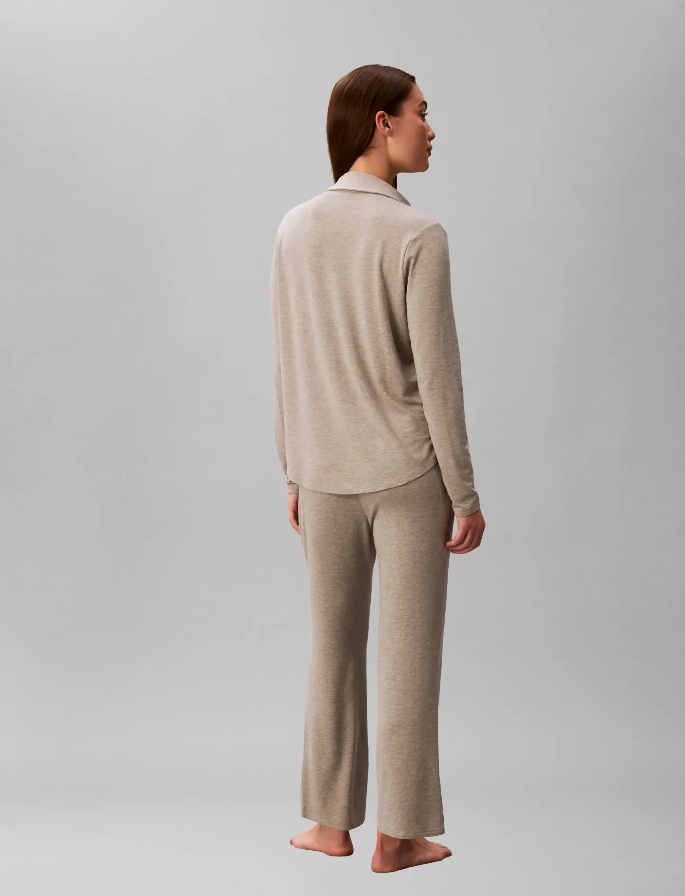 Calvin Klein - LS SHIRT SET - fødselsdagsgaver - grey heather - 2