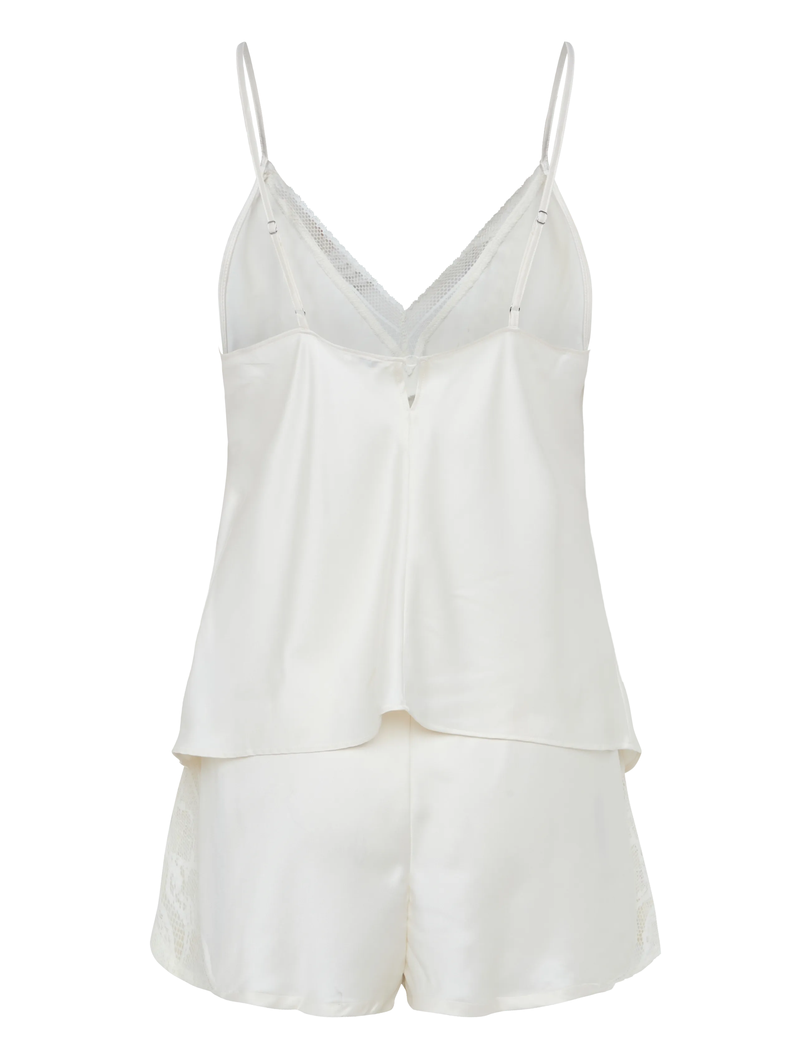 Calvin Klein - CAMI SHORT SET - pyjamas - ivory - 2