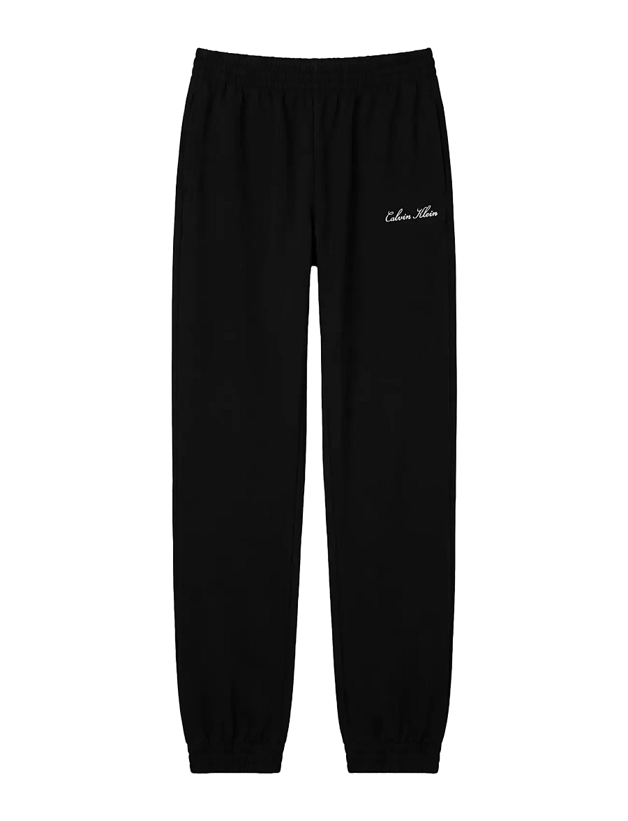 Calvin Klein - HEAVY JERSEY JOGGER- GRAPHIC - alltags-style - black - 1