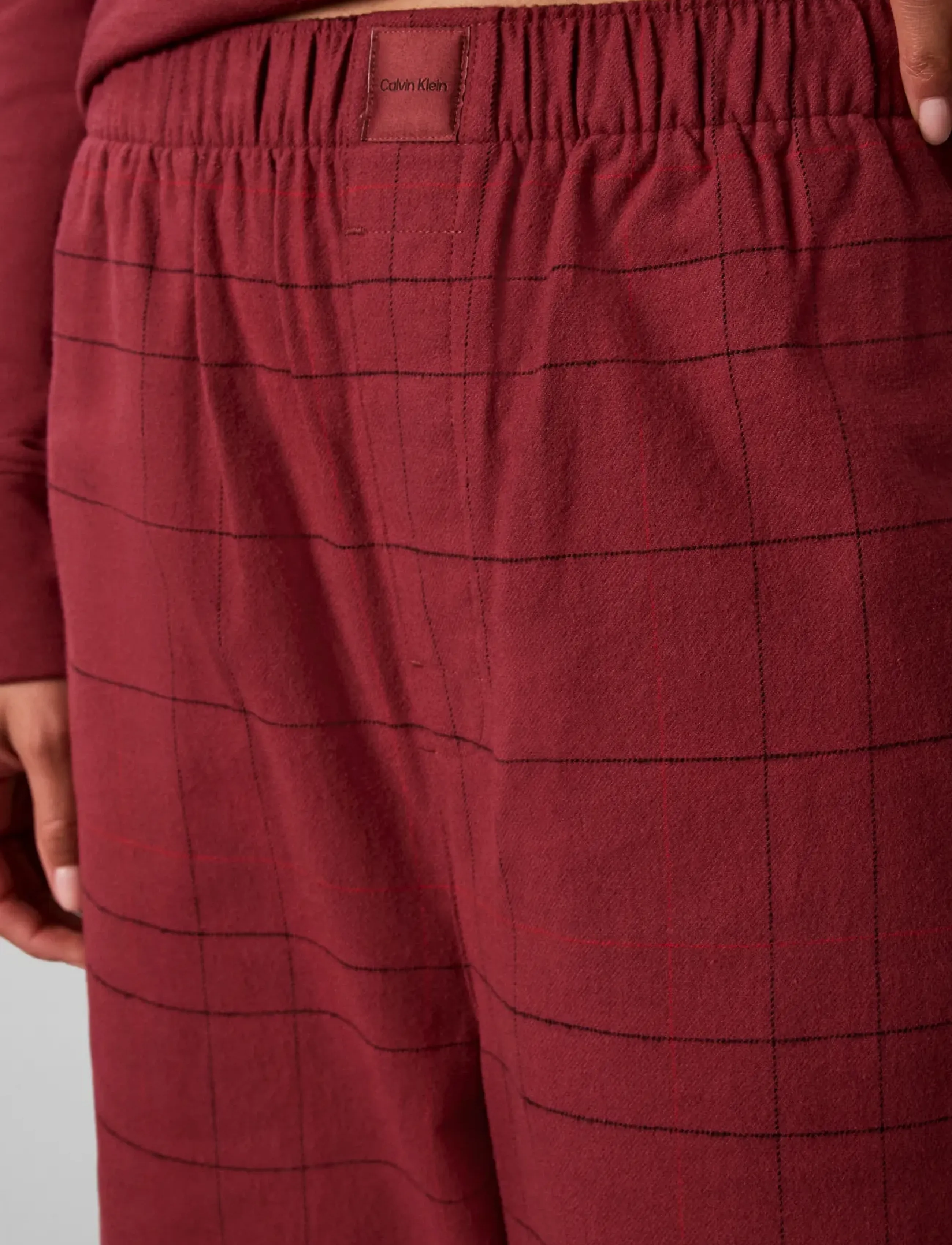 Calvin Klein Flannel Pant Yd byxor dam – bild 4