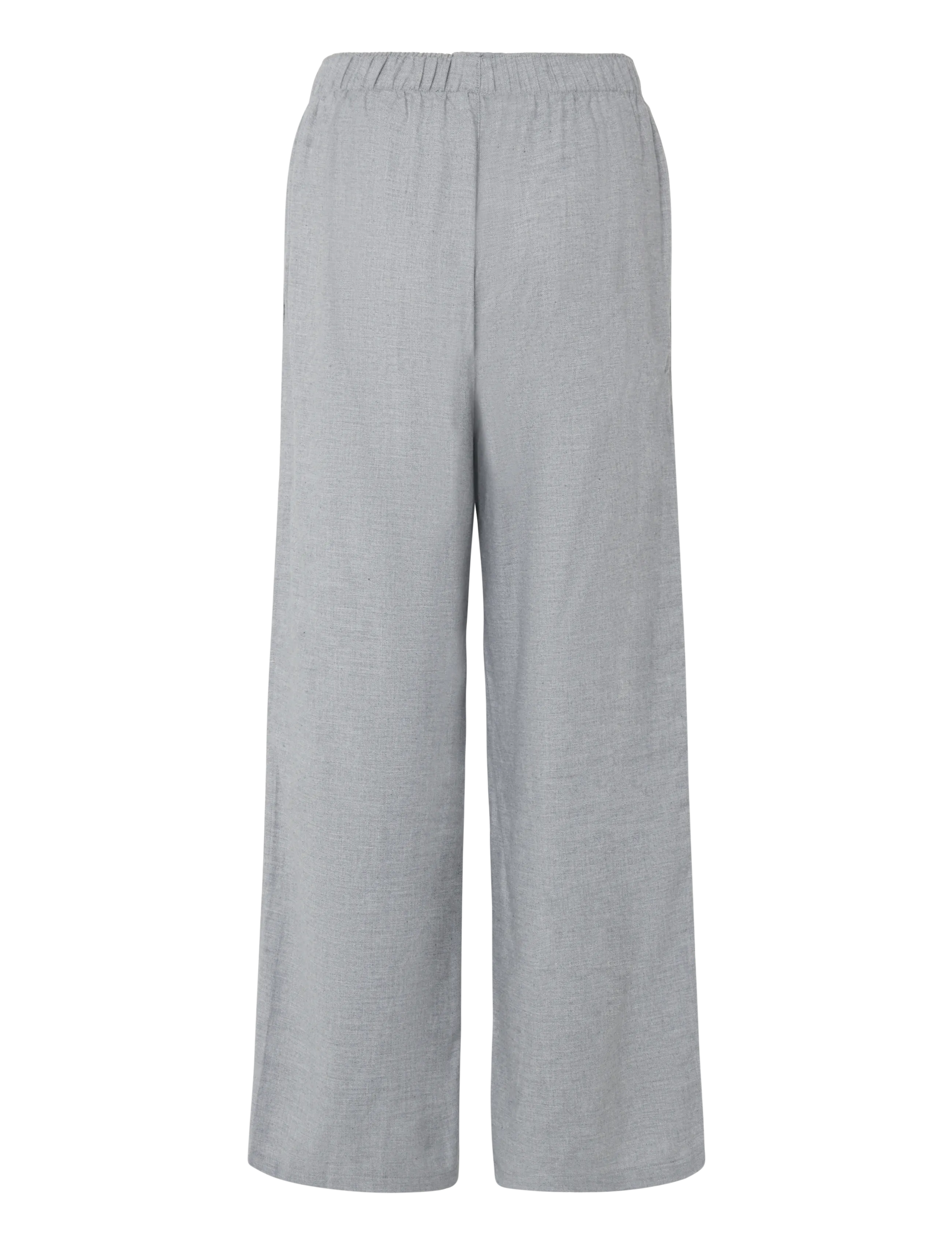 Calvin Klein - FLANNEL LS PANT SET - pyjamas - b10 grey heather - 3