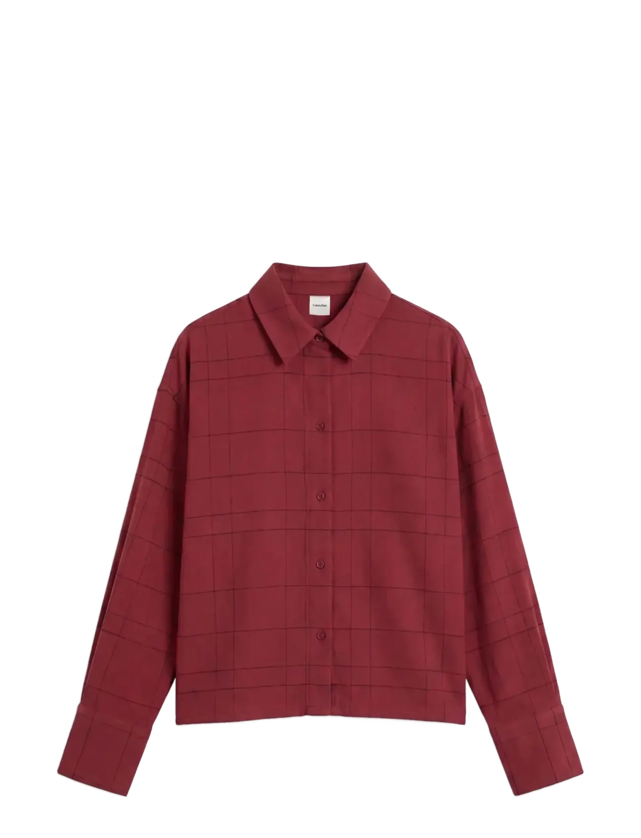 Calvin Klein FLANNEL SHIRT YD - Bluser & Skjorter - 21637 SOPHIE PLAID+ESTABLISHED RED / red