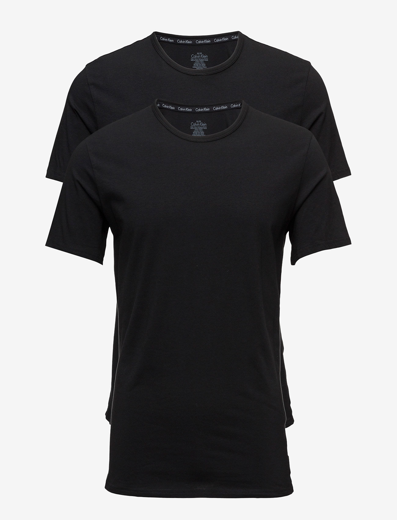 Calvin Klein - 2P S/S CREW NECK - black - 1