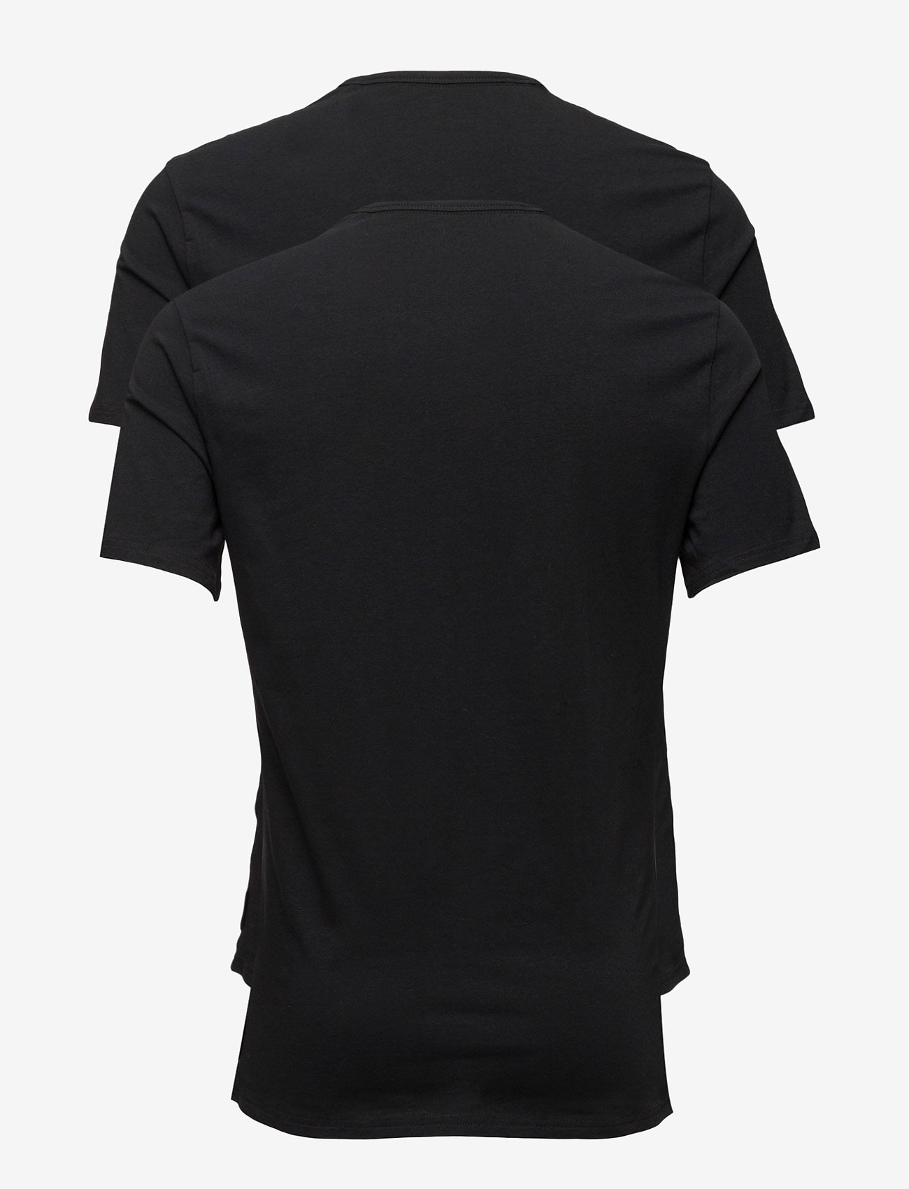 Calvin Klein - 2P S/S CREW NECK - black - 2