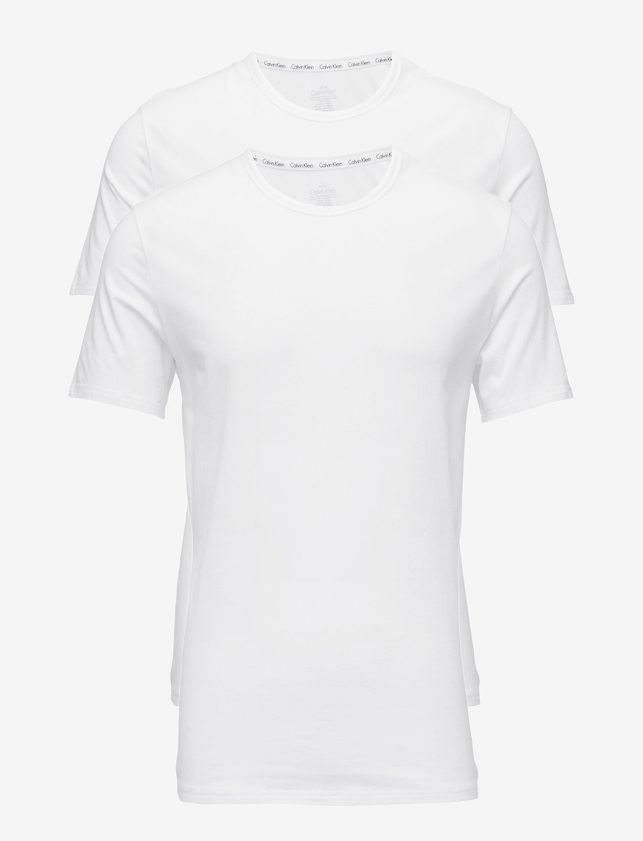 Calvin Klein - 2P S/S CREW NECK - white - 1