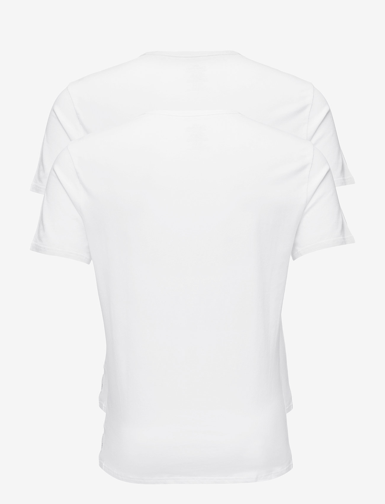 Calvin Klein - 2P S/S V NECK - white - 2