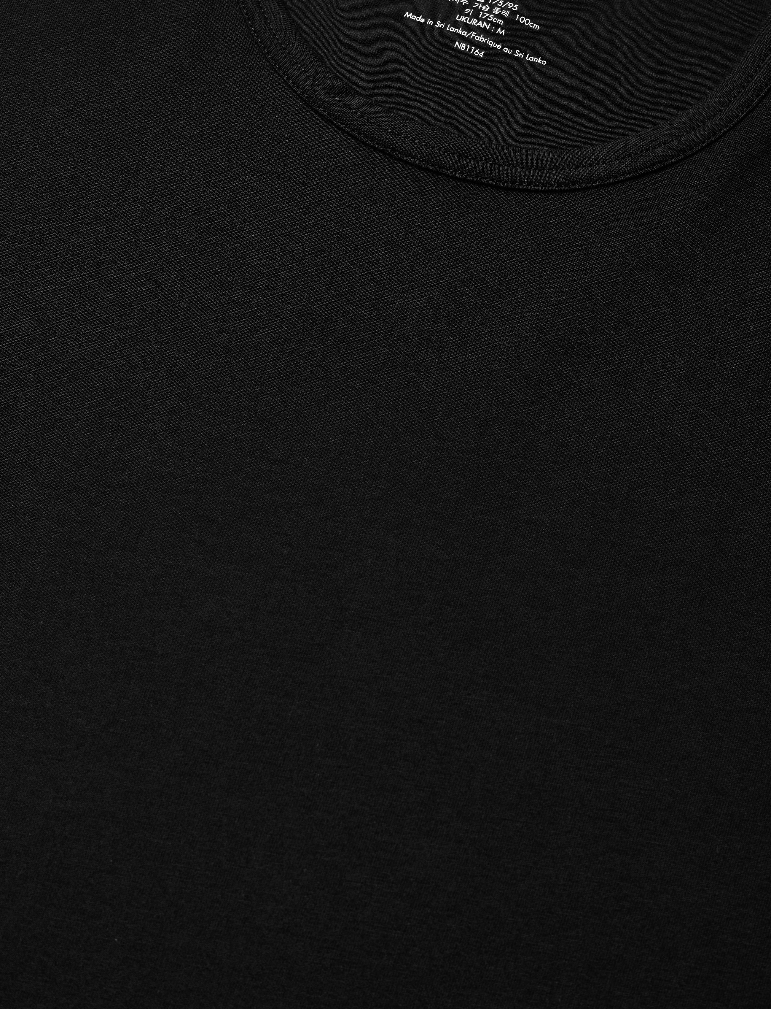 Calvin Klein - S/S CREW NECK - black - 2