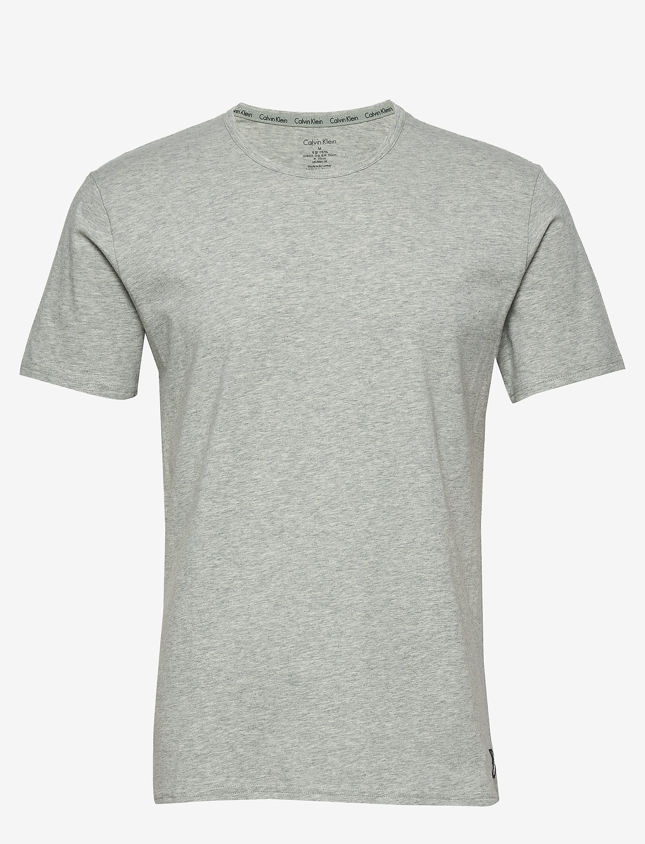 Calvin Klein - S/S CREW NECK - grey heather - 0