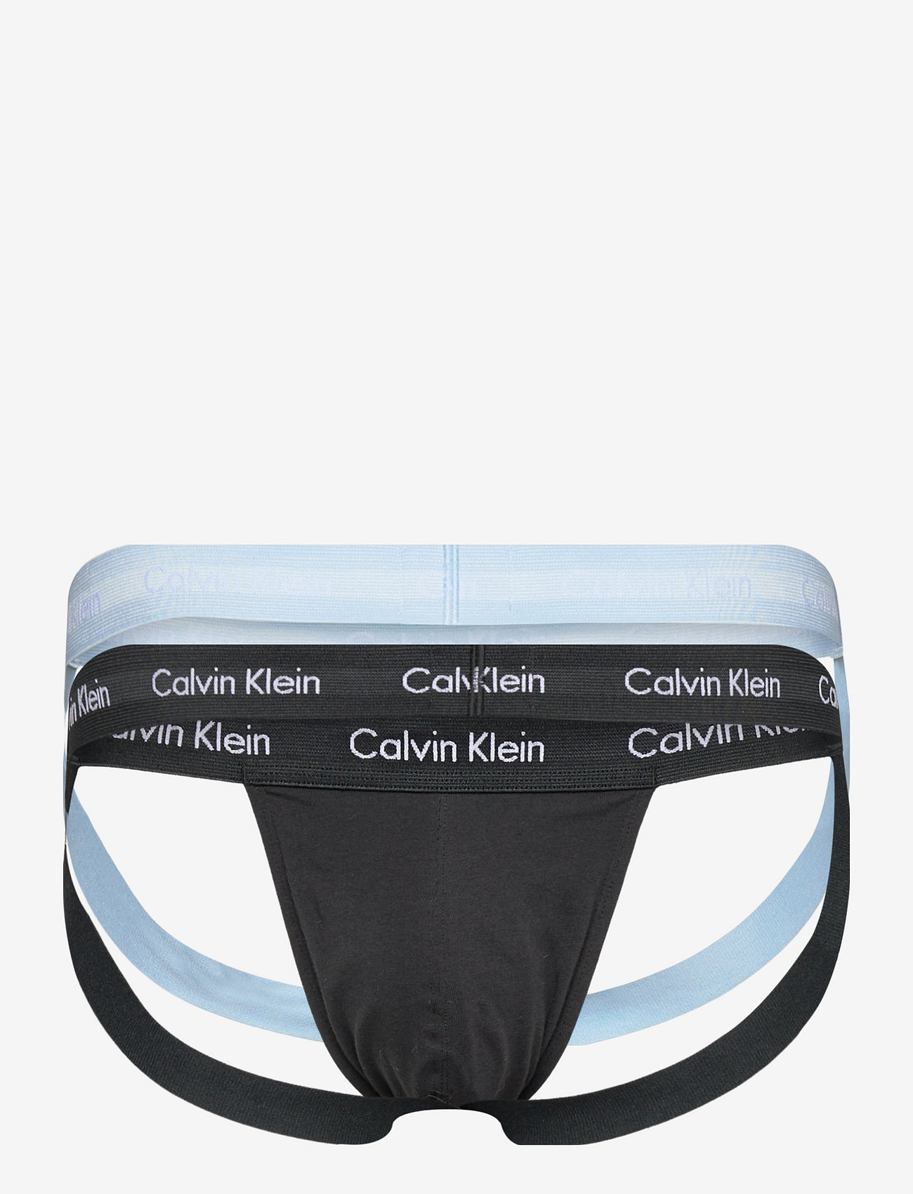 Calvin Klein - JOCK STRAP 2PK - black/ rain dance - 2