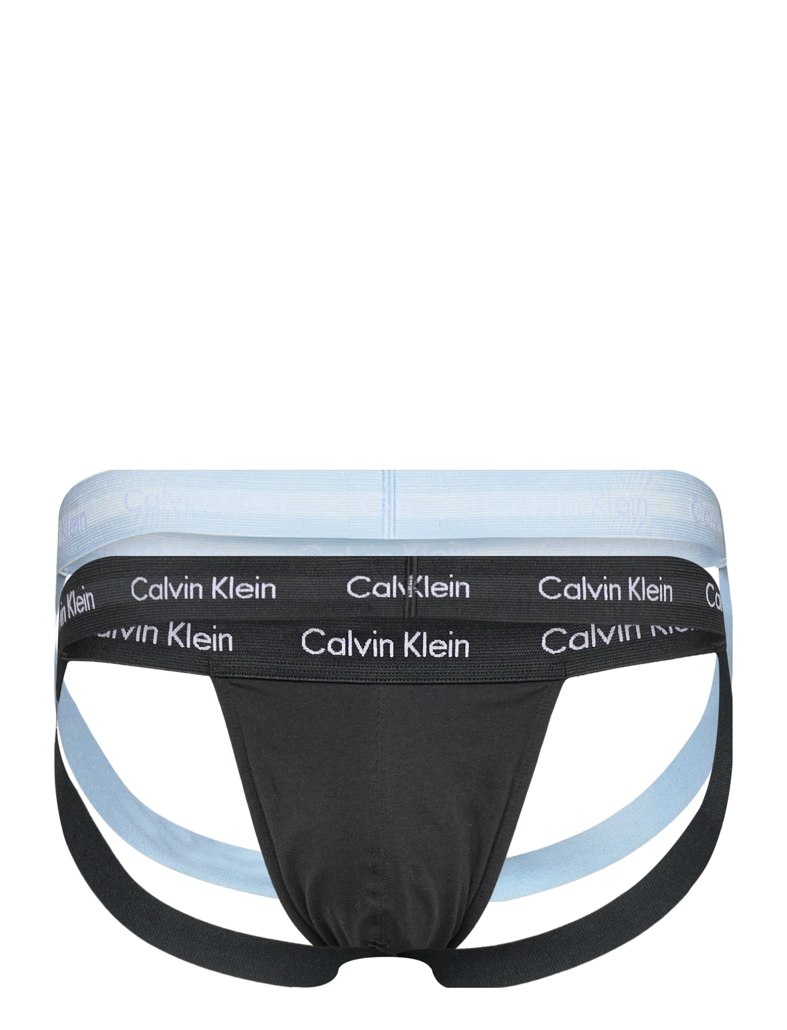 Calvin Klein - JOCK STRAP 2PK - black/ rain dance - 2
