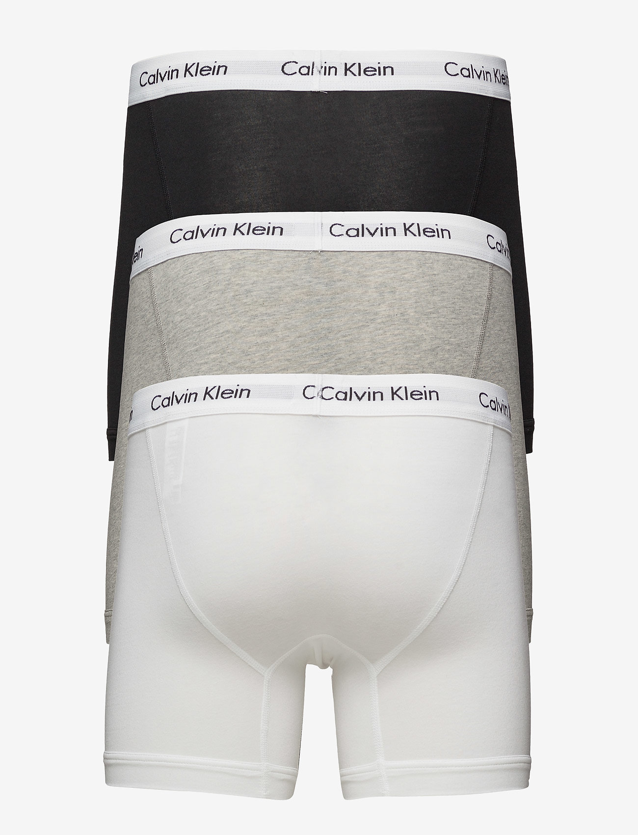 Calvin Klein - 3P BOXER BRIEF - black / white / grey heather - 1