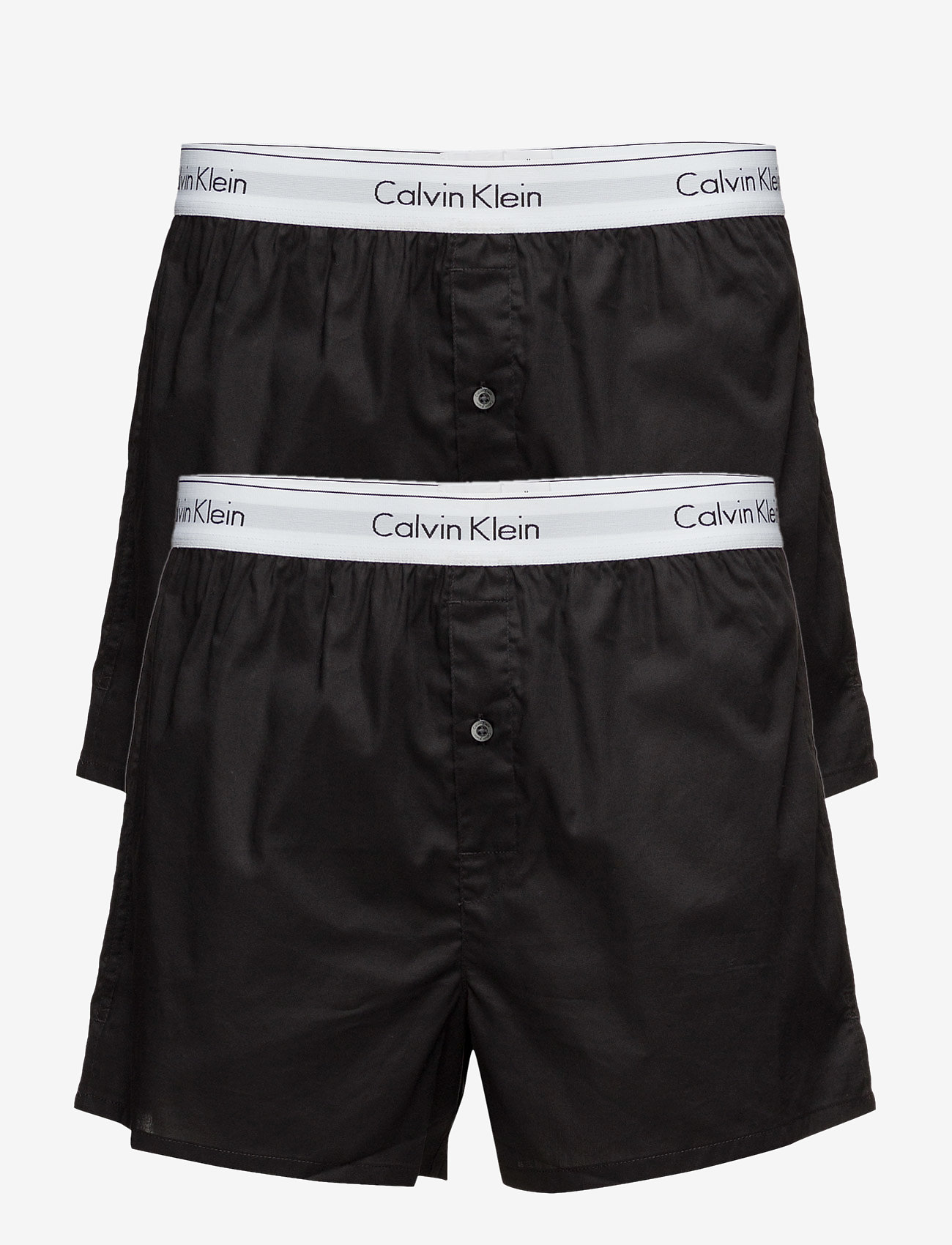 Calvin Klein - BOXER SLIM 2PK - black/black - 1