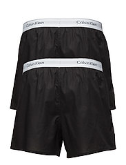 Calvin Klein - BOXER SLIM 2PK - multipack underbukser - black/black - 4
