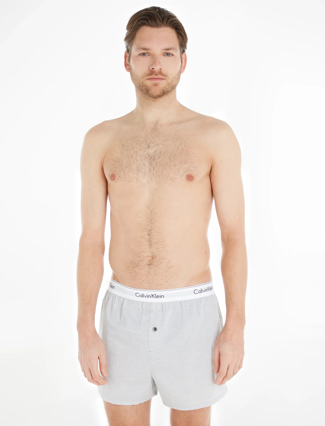 Calvin Klein - BOXER SLIM 2PK - multipack underpants - black / grey heather - 0