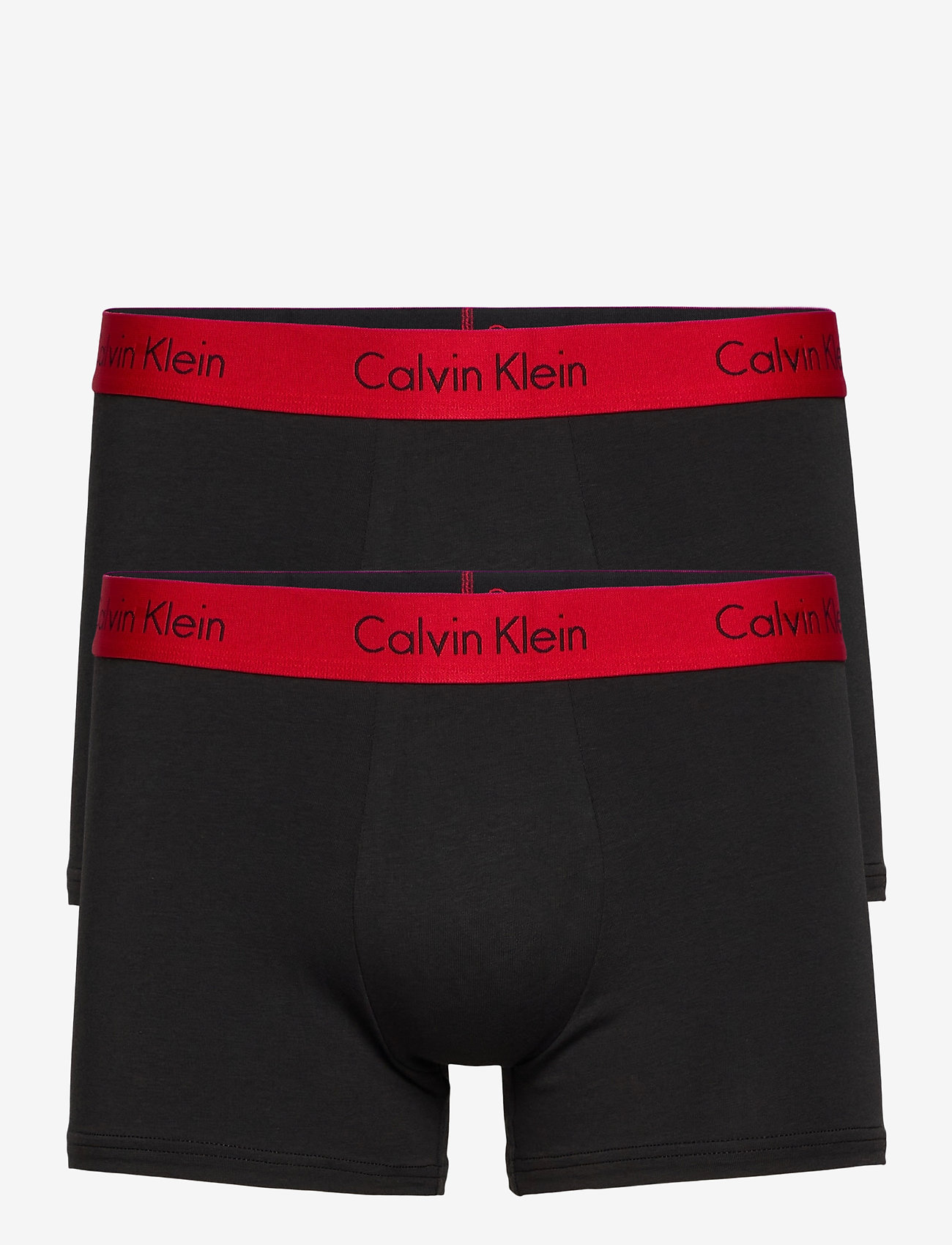 Calvin Klein - TRUNK 2PK - zemākās cenas - black w impact wb - 0