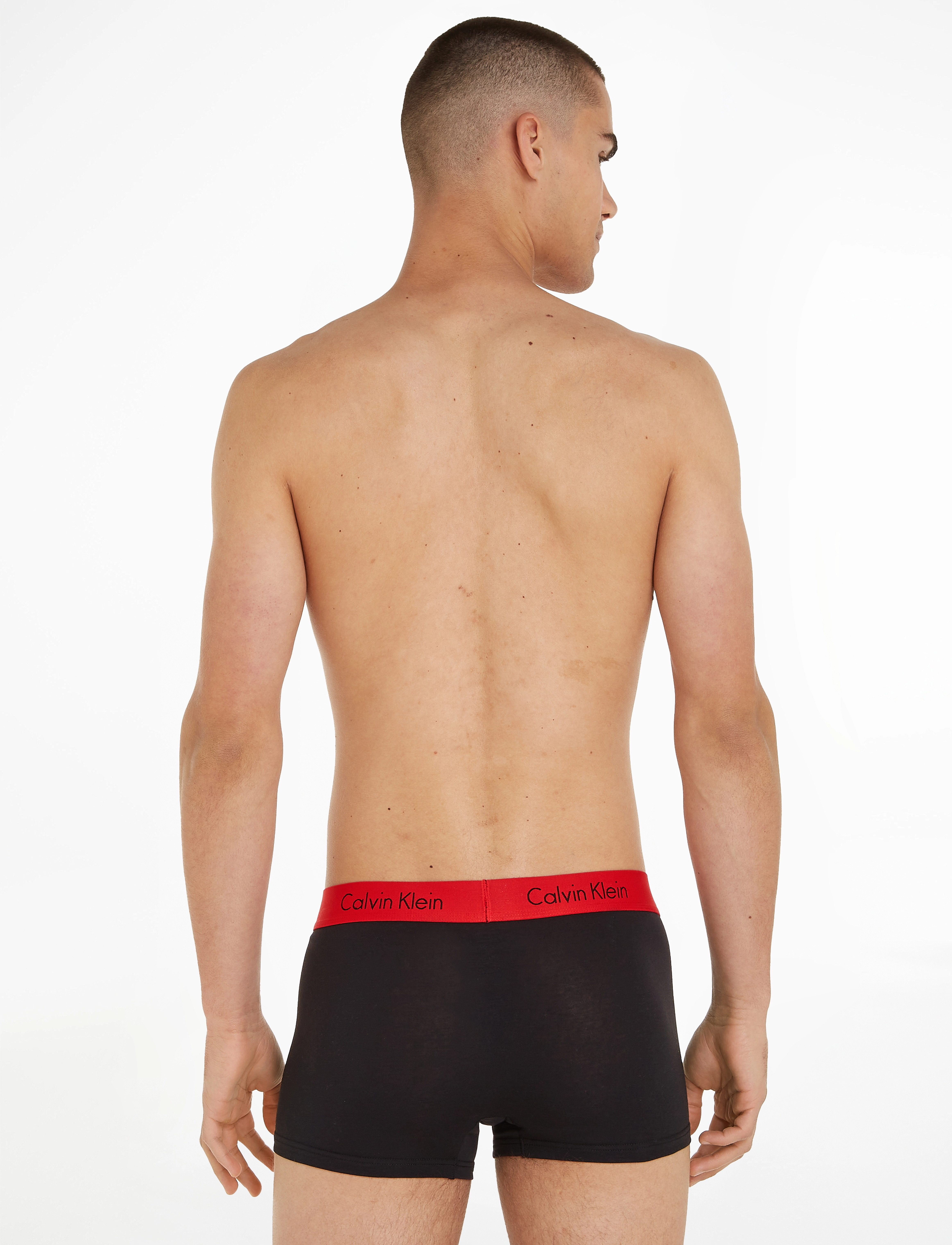 Calvin Klein - TRUNK 2PK - black w impact wb - 4