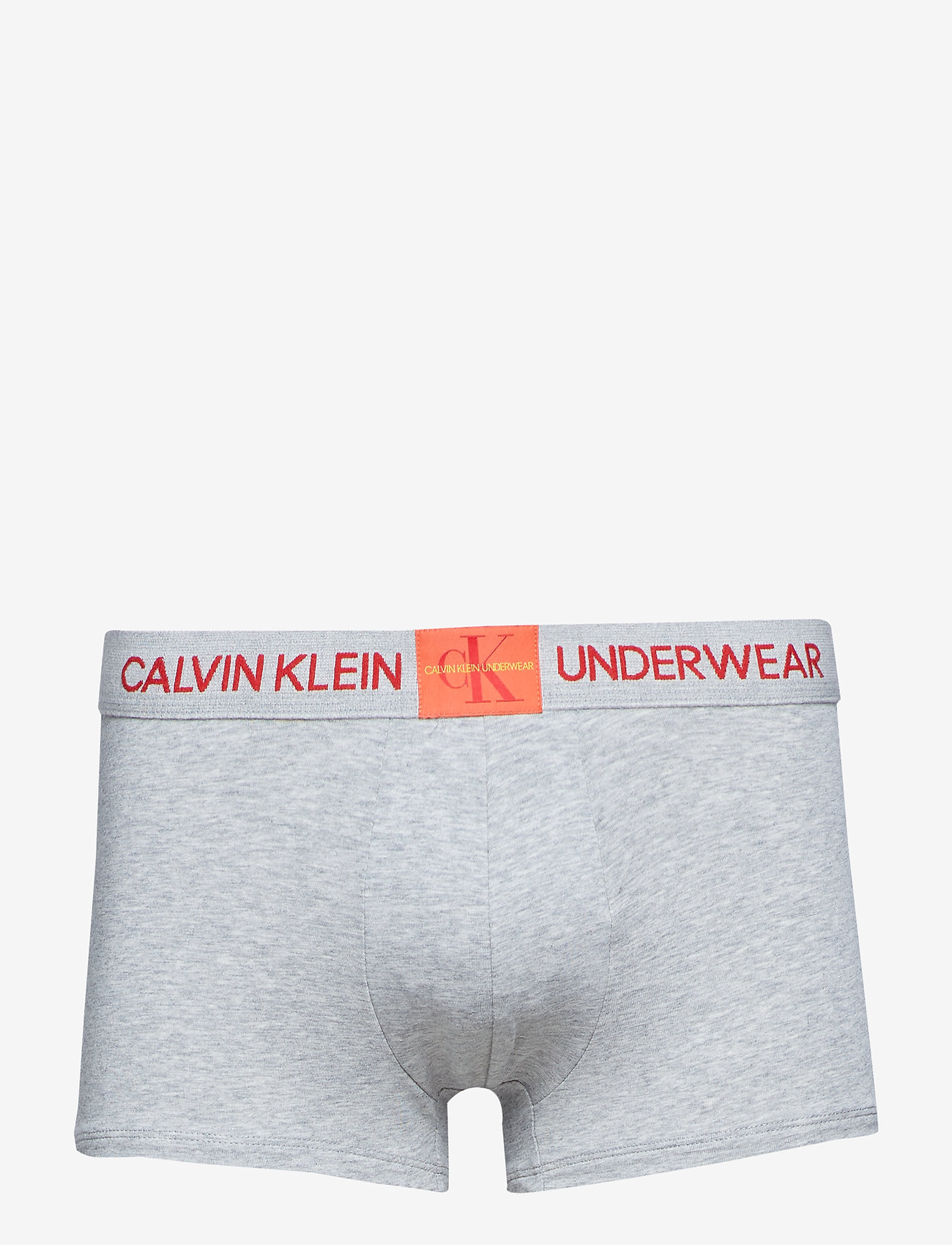 GREY HEATHER W/ SPICY ORANGE PATCH