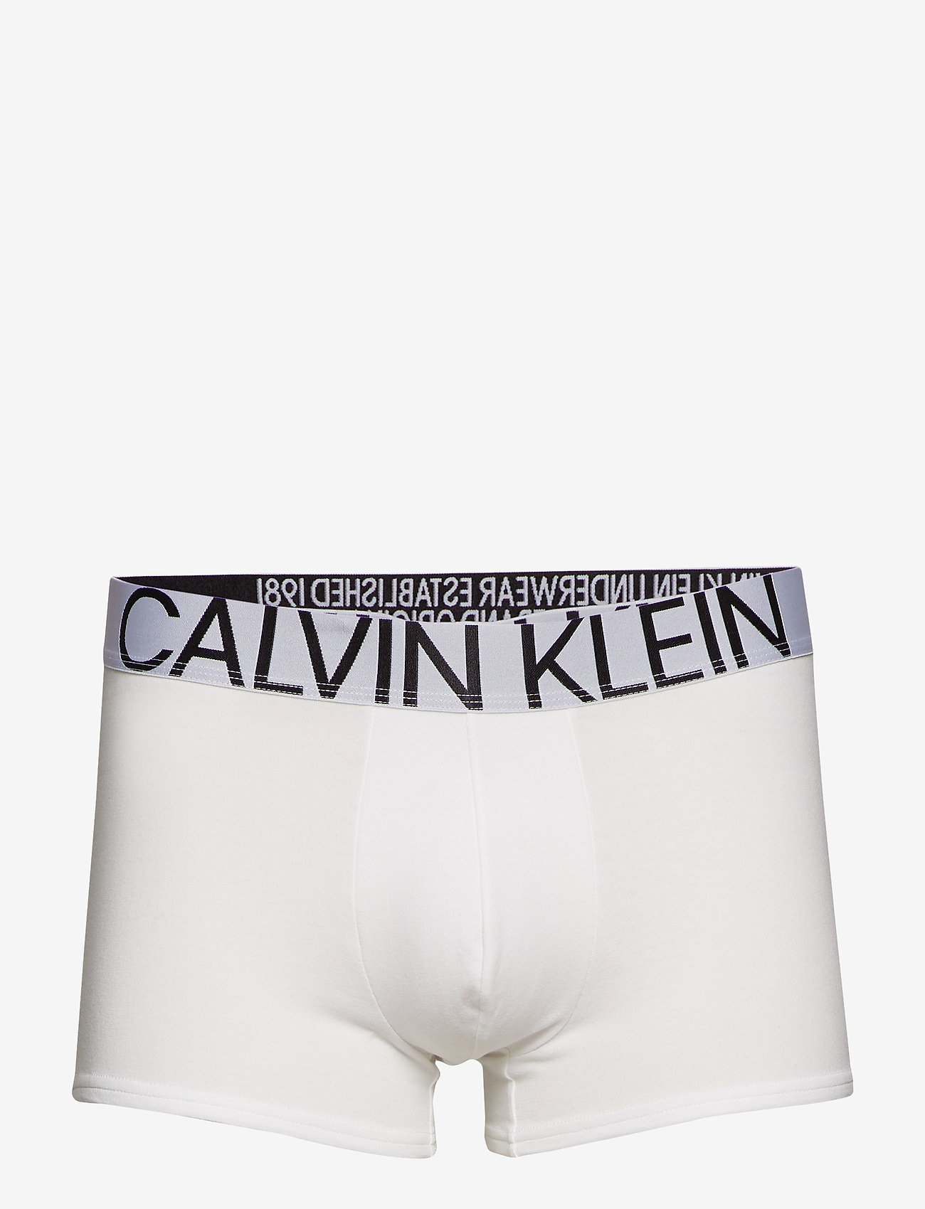 Calvin Klein - TRUNK - white w/ black logo - 0