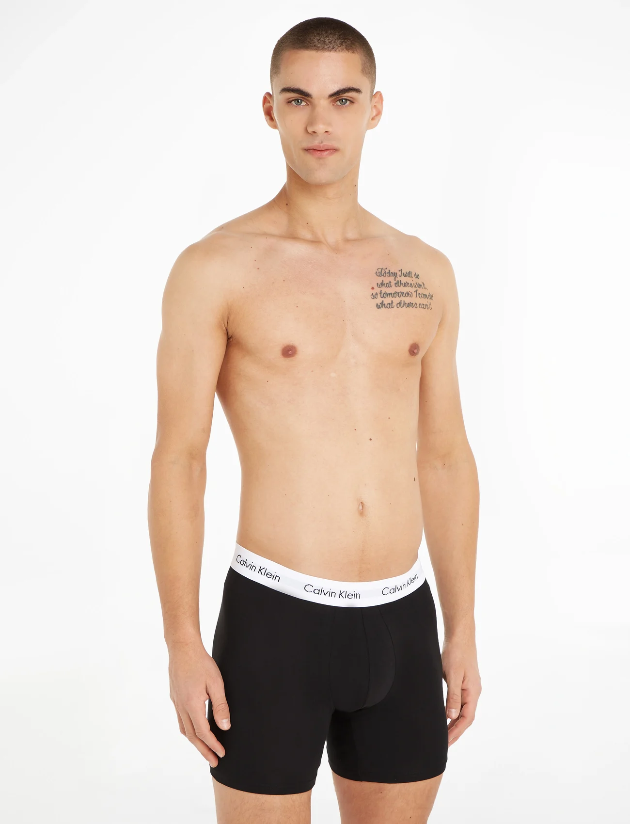 Calvin Klein - BOXER BRIEF 3PK - mažiausios kainos - black / white / grey heather - 1