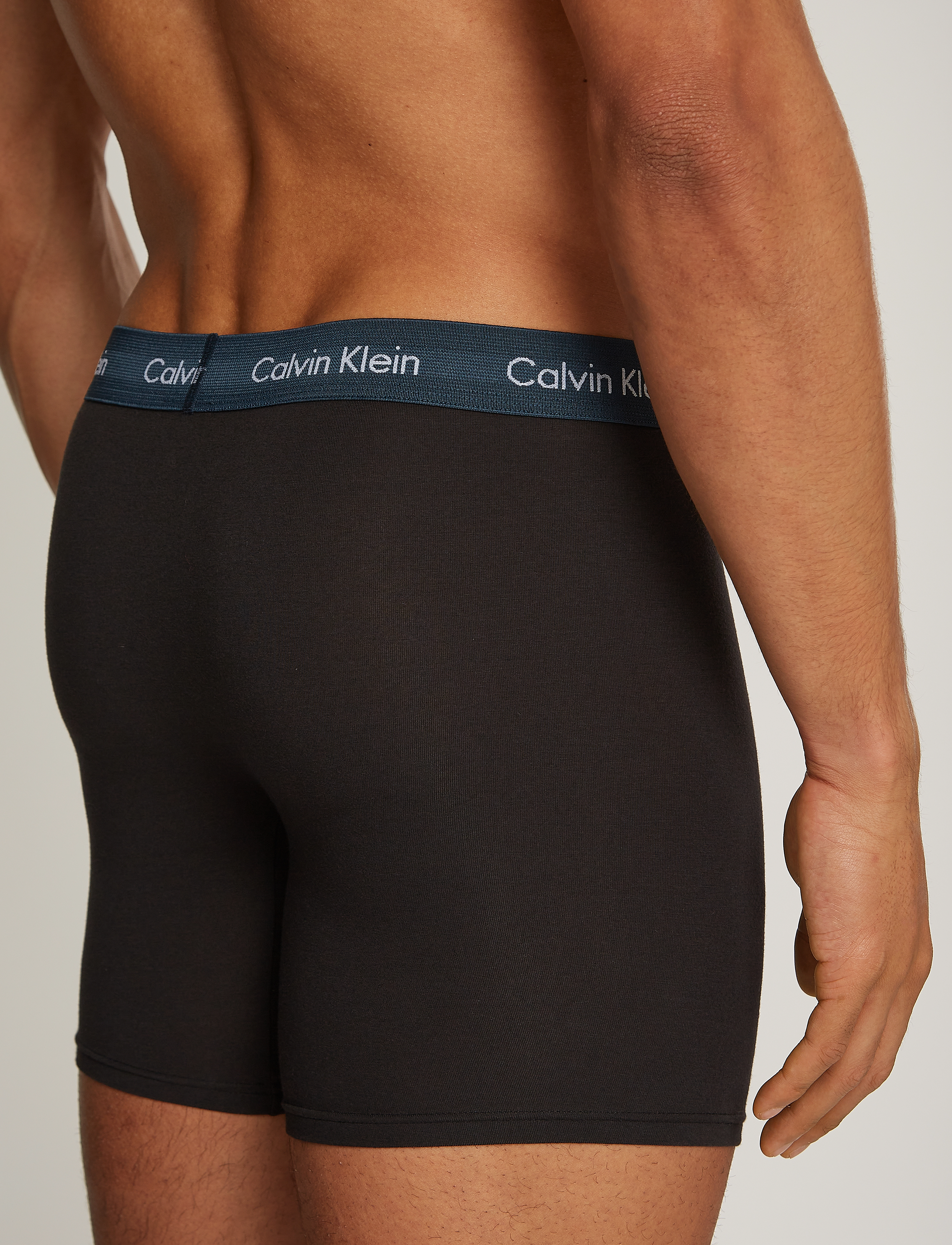 Calvin Klein - Boxer Brief 3pk - b- black, gr heath, navy stone wbs - 3