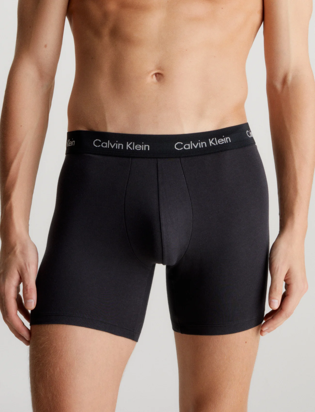 Calvin Klein - BOXER BRIEF 3PK - majtki w wielopaku - b- auth gry/chesapk bay/jwl lgs - 0