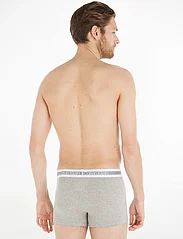 Calvin Klein - TRUNK 3PK - alushousut monipakkauksessa - grey heather/black/white - 2